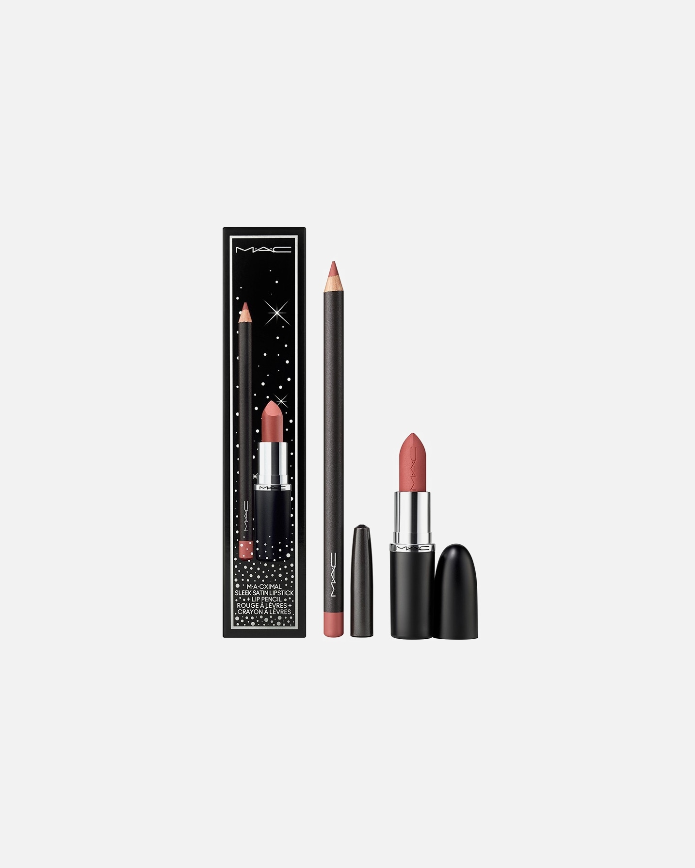 Lūpų makiažo rinkinys UnisexMAC HolidayTeddy Love Lip Combo1 vnt.