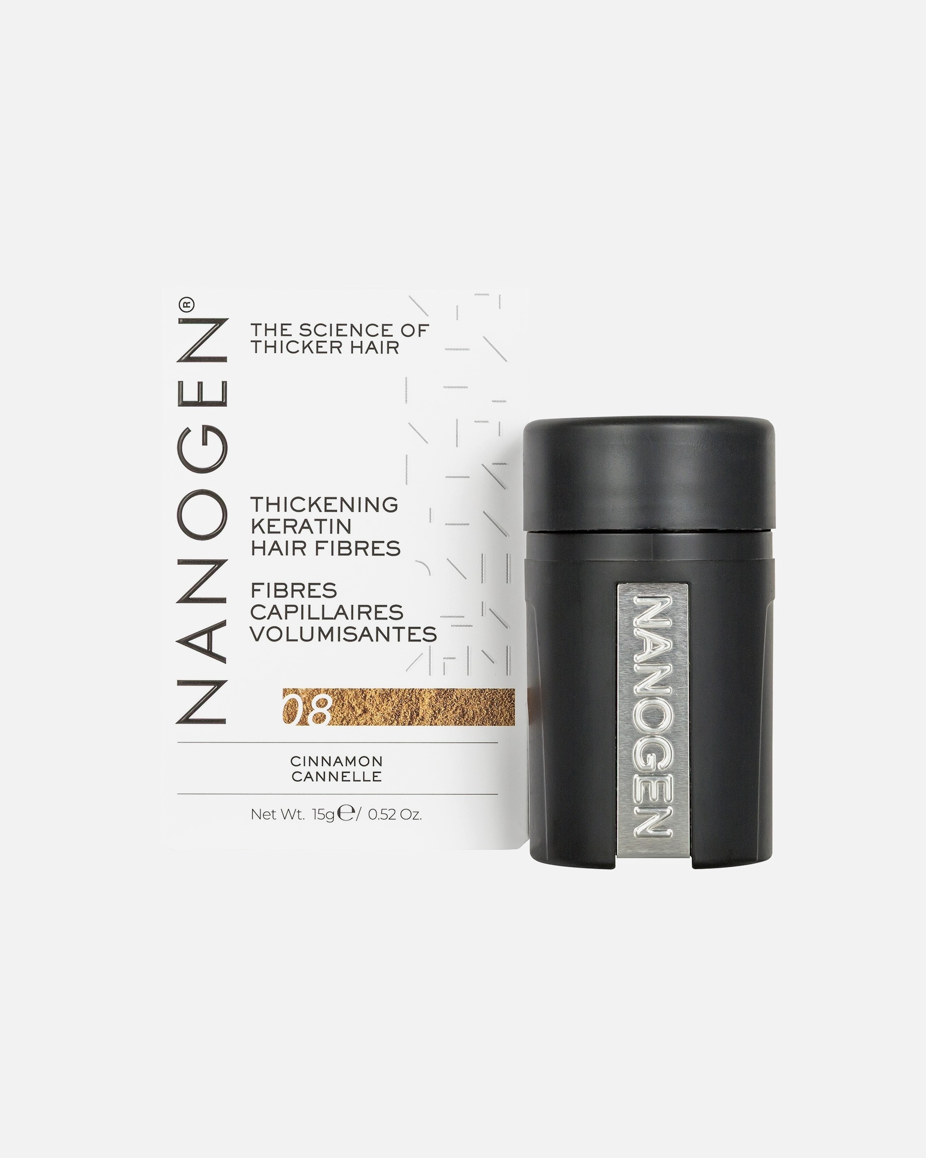 Laikini plaukų dažai UnisexNANOGENDefault Brand LineKeratin Hair FibresCinnamon