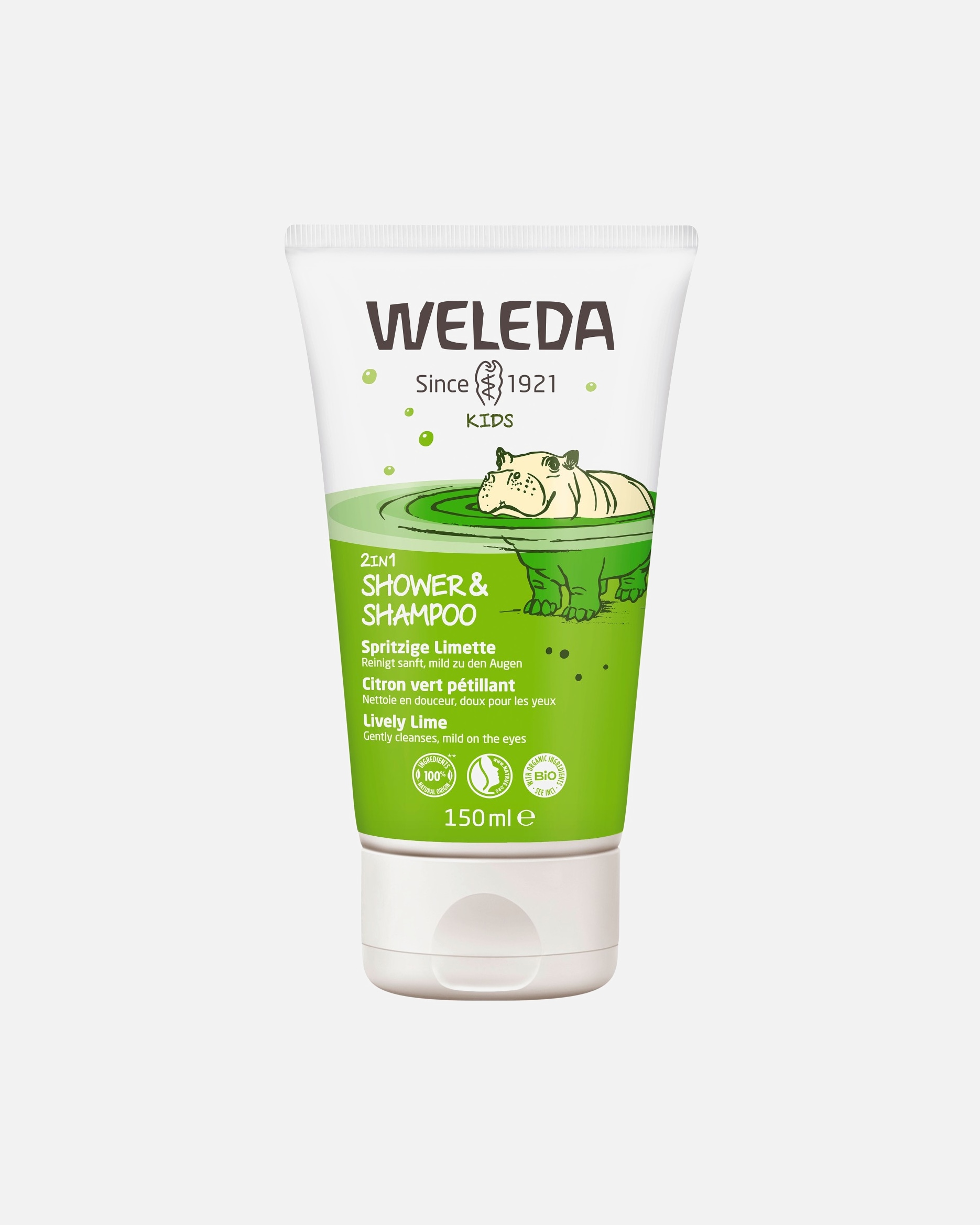 Daugiafunkcinė priemonė UnisexWeledaLively Lime Shampoo & Body Wash150 ml