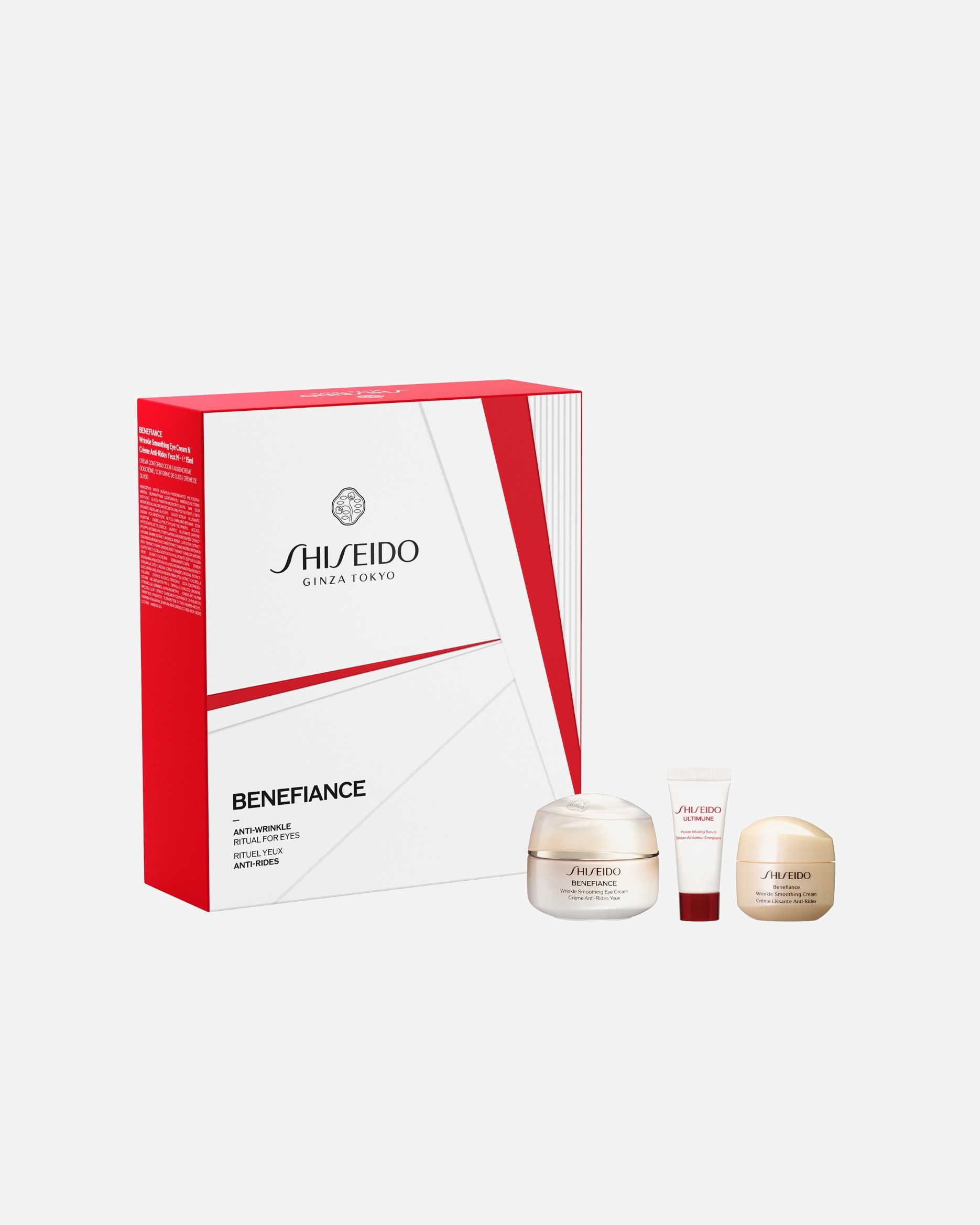 Veido priežiūros rinkinys MoterimsShiseidoBENEFIANCEBenefiance Eye Care Set1 vnt