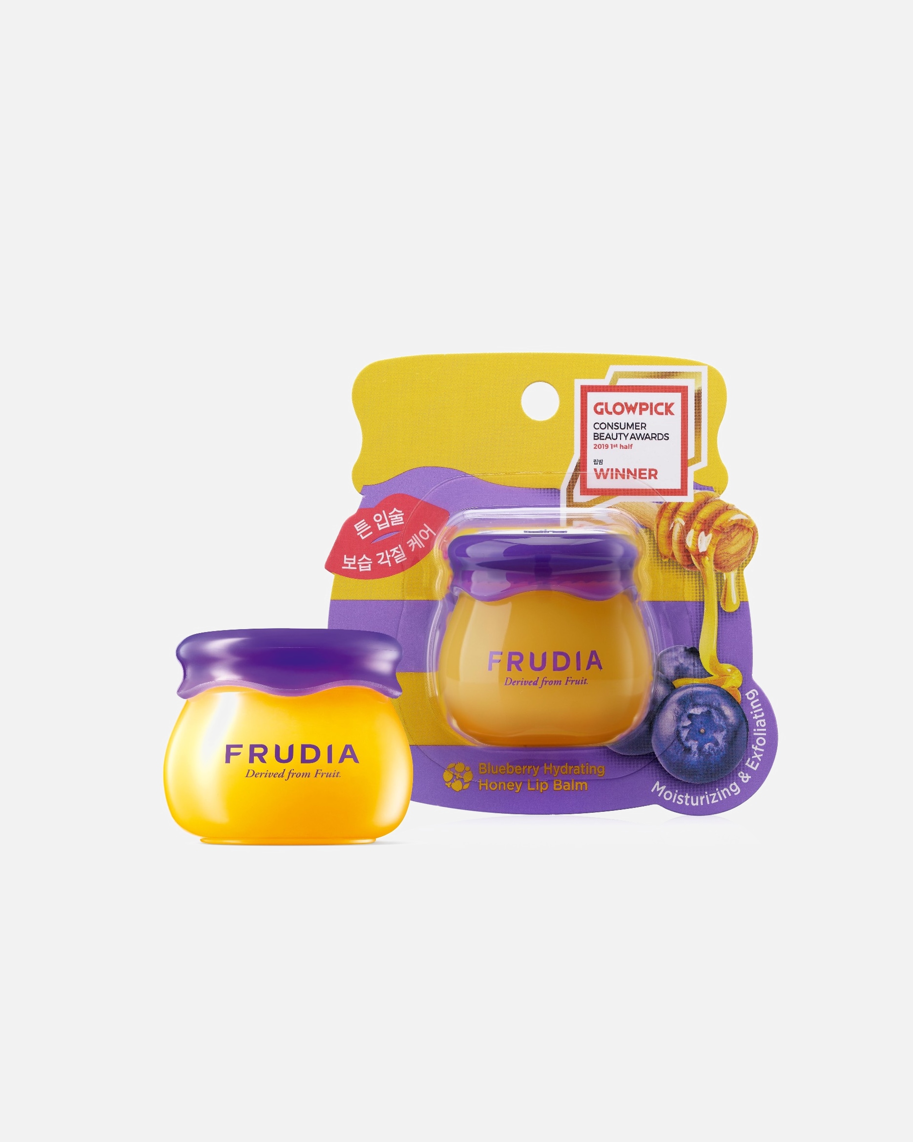 Lūpų balzamas, Lūpų kremas UnisexFrudiaBlueberry Hydrating Honey Lip Balm10 ml