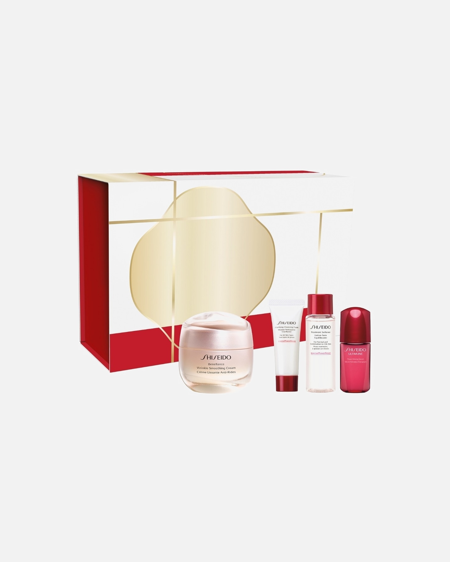 Priemonė nuo senėjimo žymių MoterimsShiseidoBENEFIANCEHoliday Kit1 vnt.