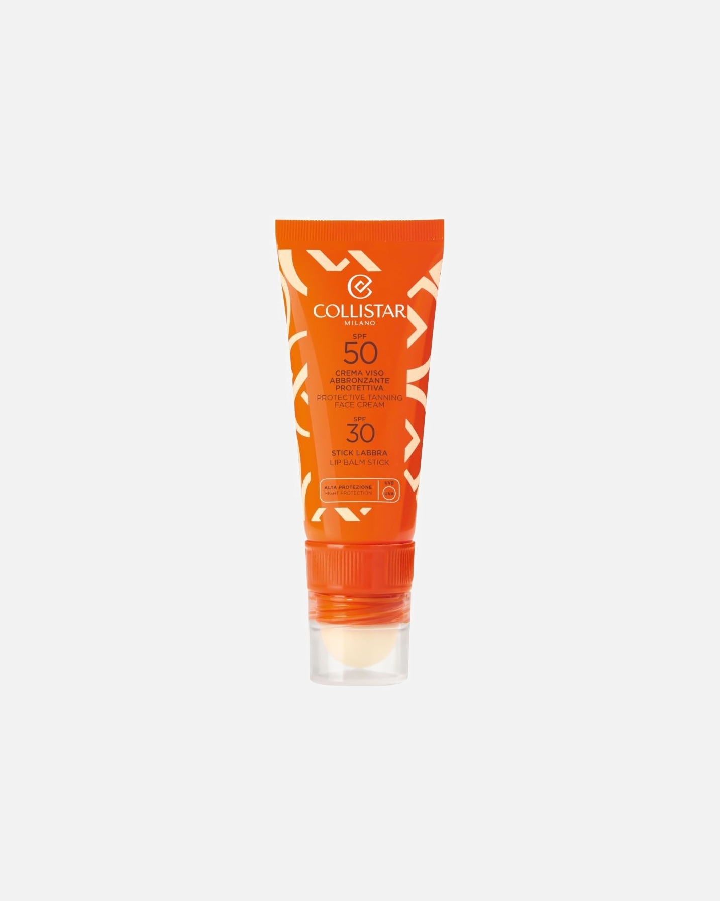 Kremas nuo saulės MoterimsCollistarPROTECTIVE TANNING FACE CREAM SPF50 & LIP BALM STICK SPF3020 ml