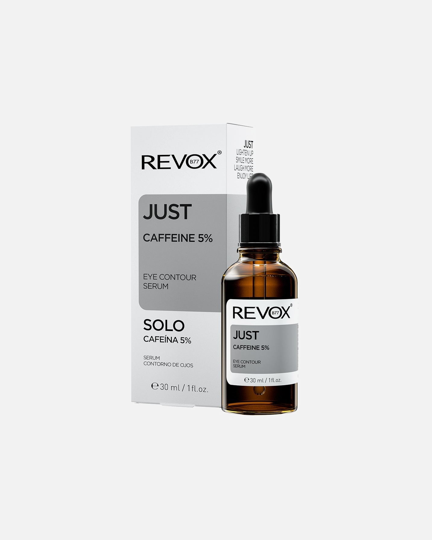 Paakių serumas UnisexREVOX B77JUSTJust Caffeine 5% Eye Contour Serum30 ml
