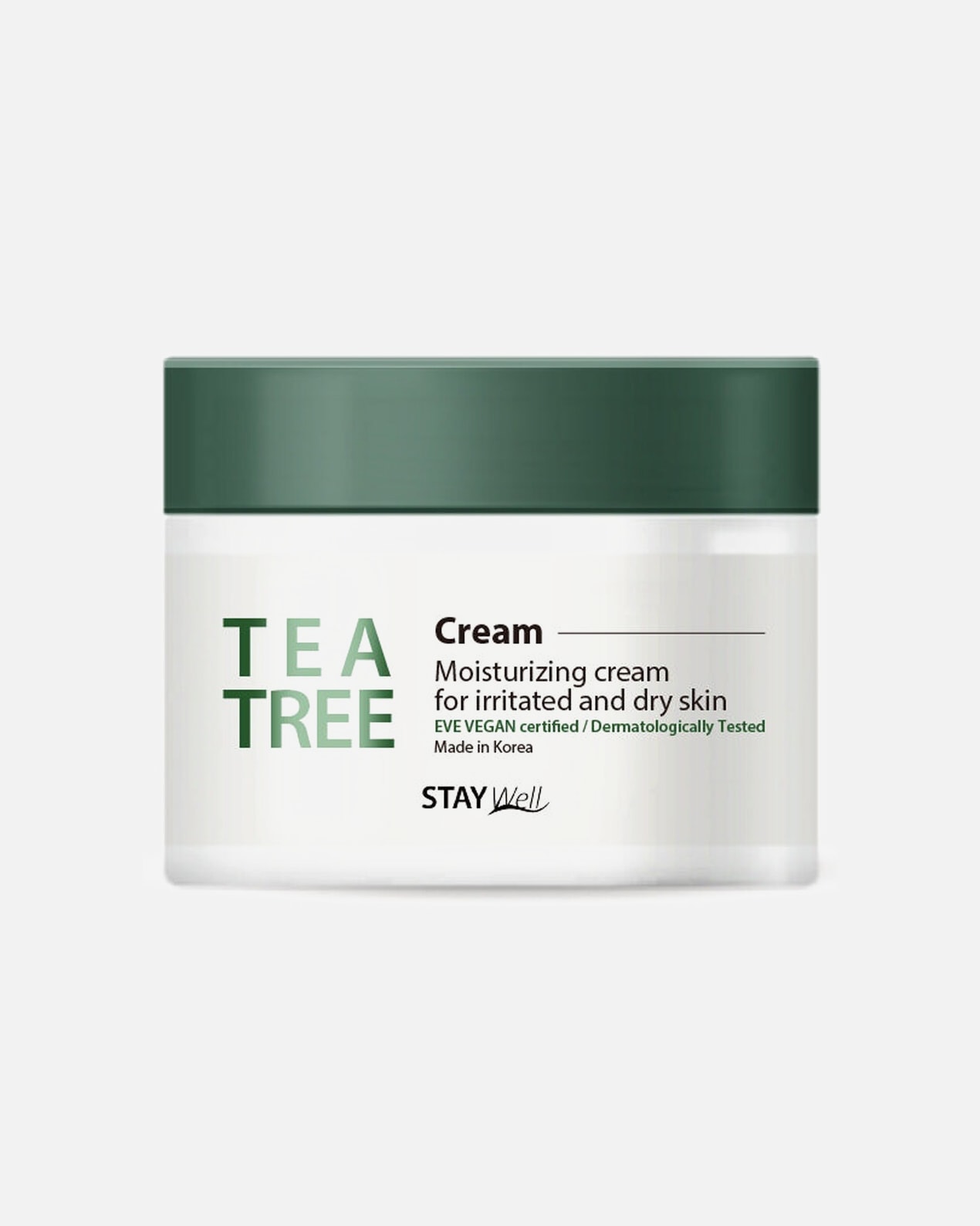 Veido kremas UnisexStay WellVegan Tea Tree Cream50 ml