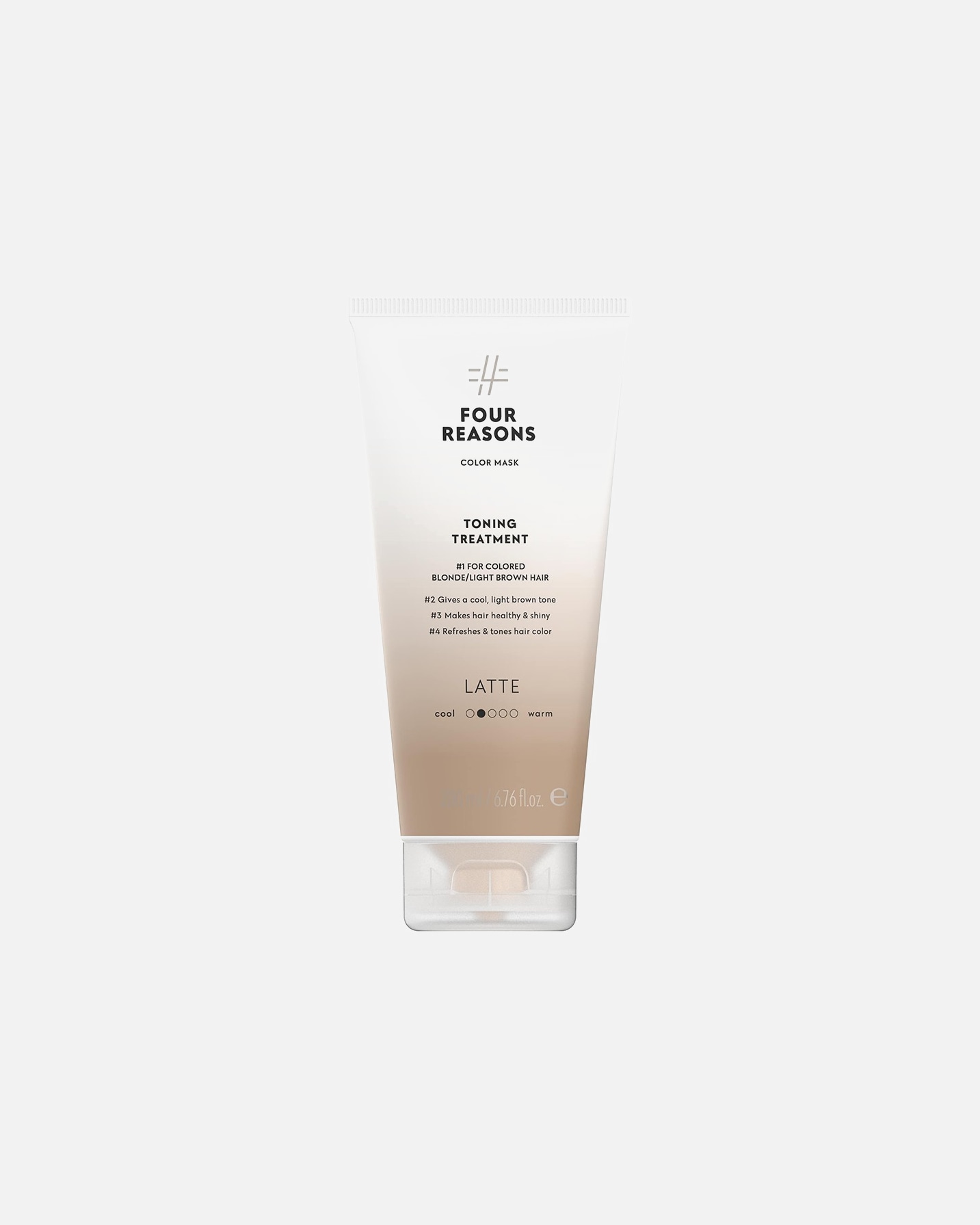 Plaukų kaukė MoterimsFour ReasonsColor MaskToning Treatment Latte200 ml