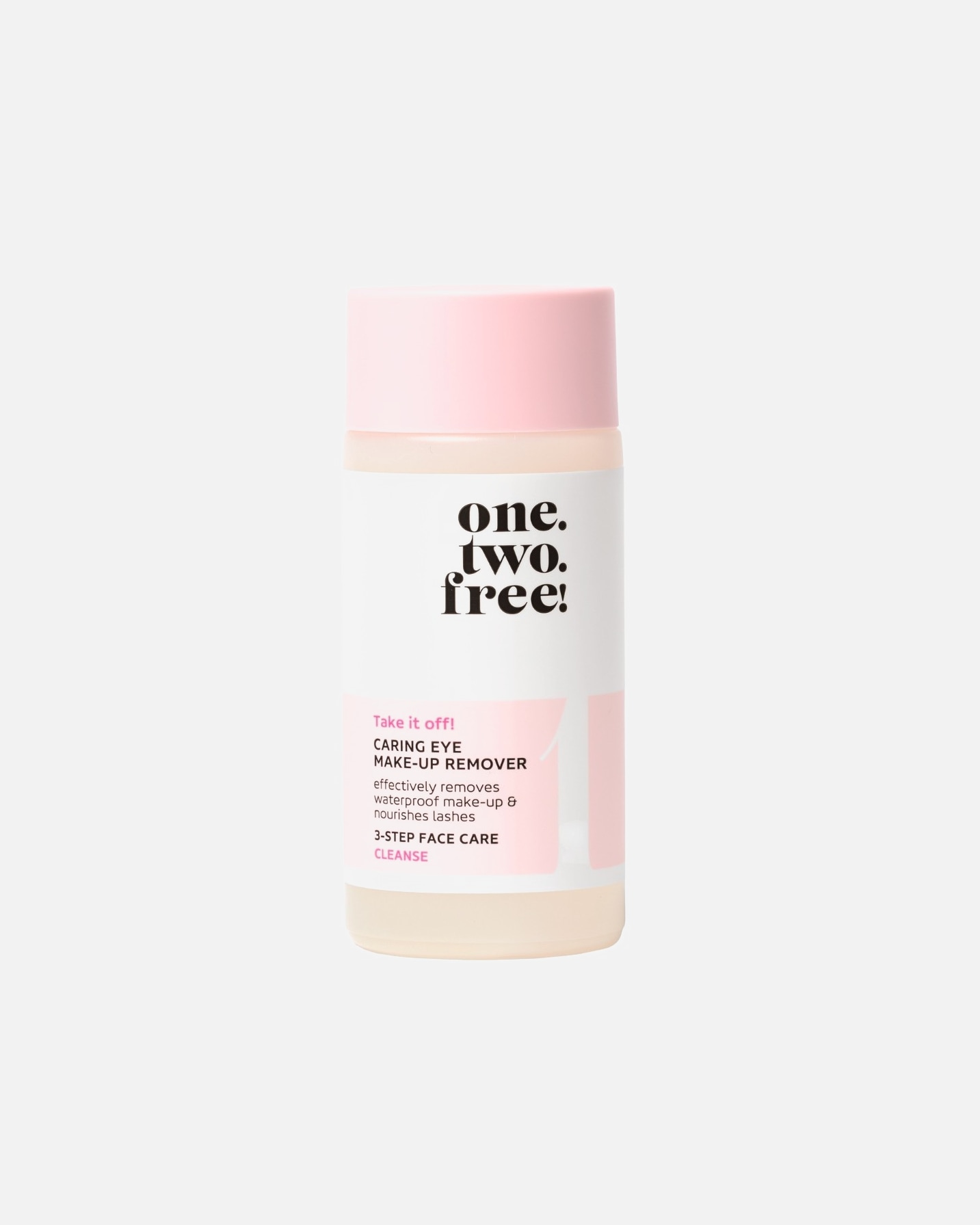 Makiažo valiklis Unisexone.two.free!Step 3: PflegeCaring Eye125 ml