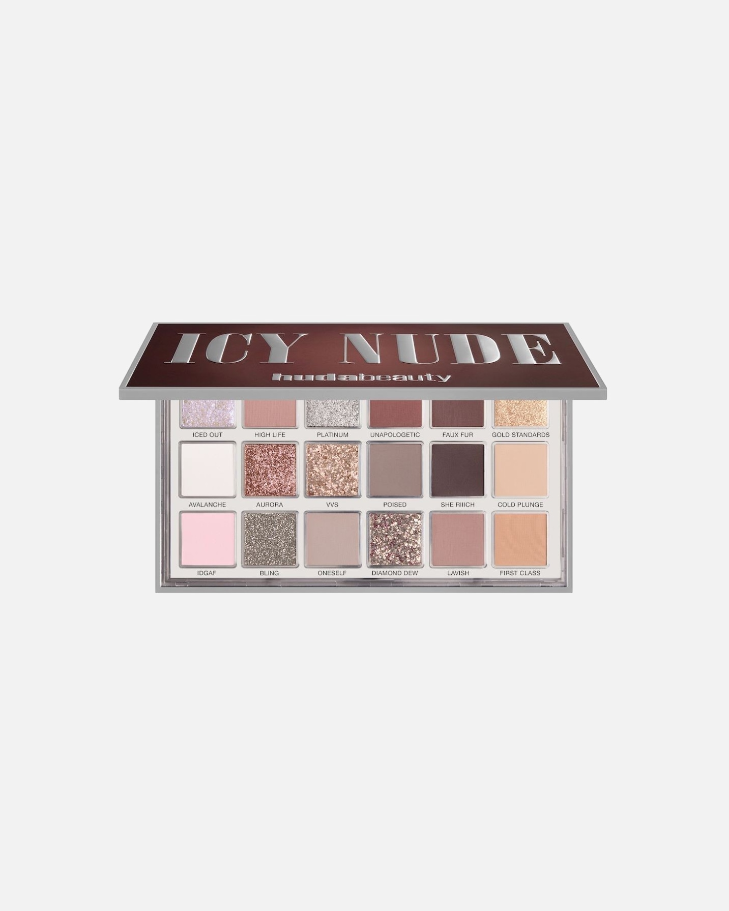 Akių šešėliai, Paletė UnisexHUDA BEAUTYIcy Nude Eyeshadow Palette16.1 g