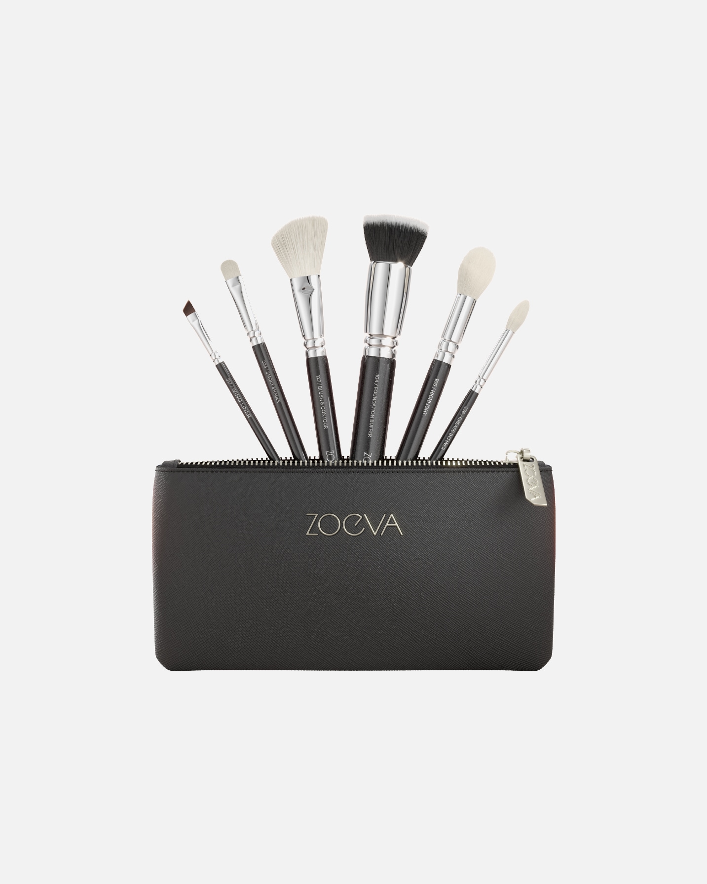 Makiažo šepetėlių rinkinys UnisexZOEVAThe Essential Brush Set1 vnt.