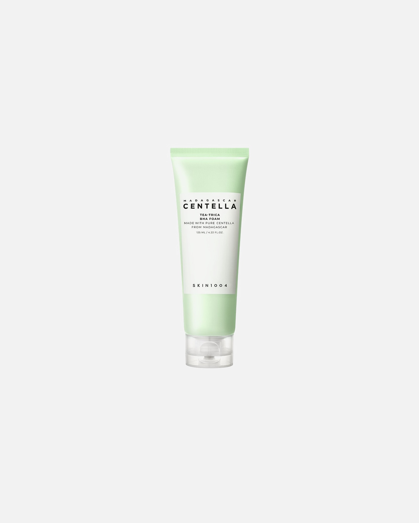 Valomosios veido putos MoterimsSKIN1004SKIN1004 Madagascar Centella Tea-Trica BHA Foam125 ml