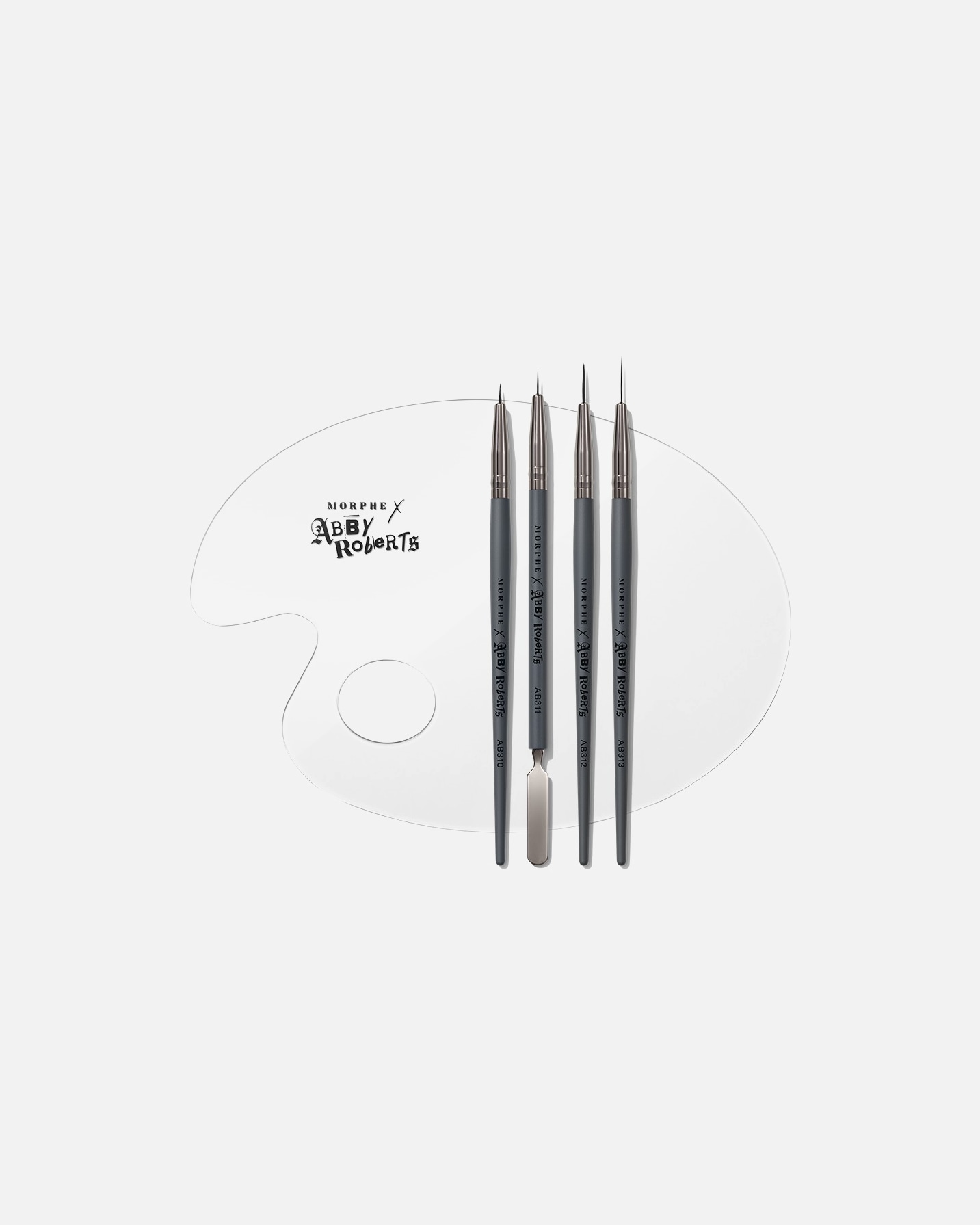 Makiažo šepetėlių rinkinys UnisexMorphe x Abby RobertsMorphe X Abby Roberts Artists Detail Brush Set1 vnt