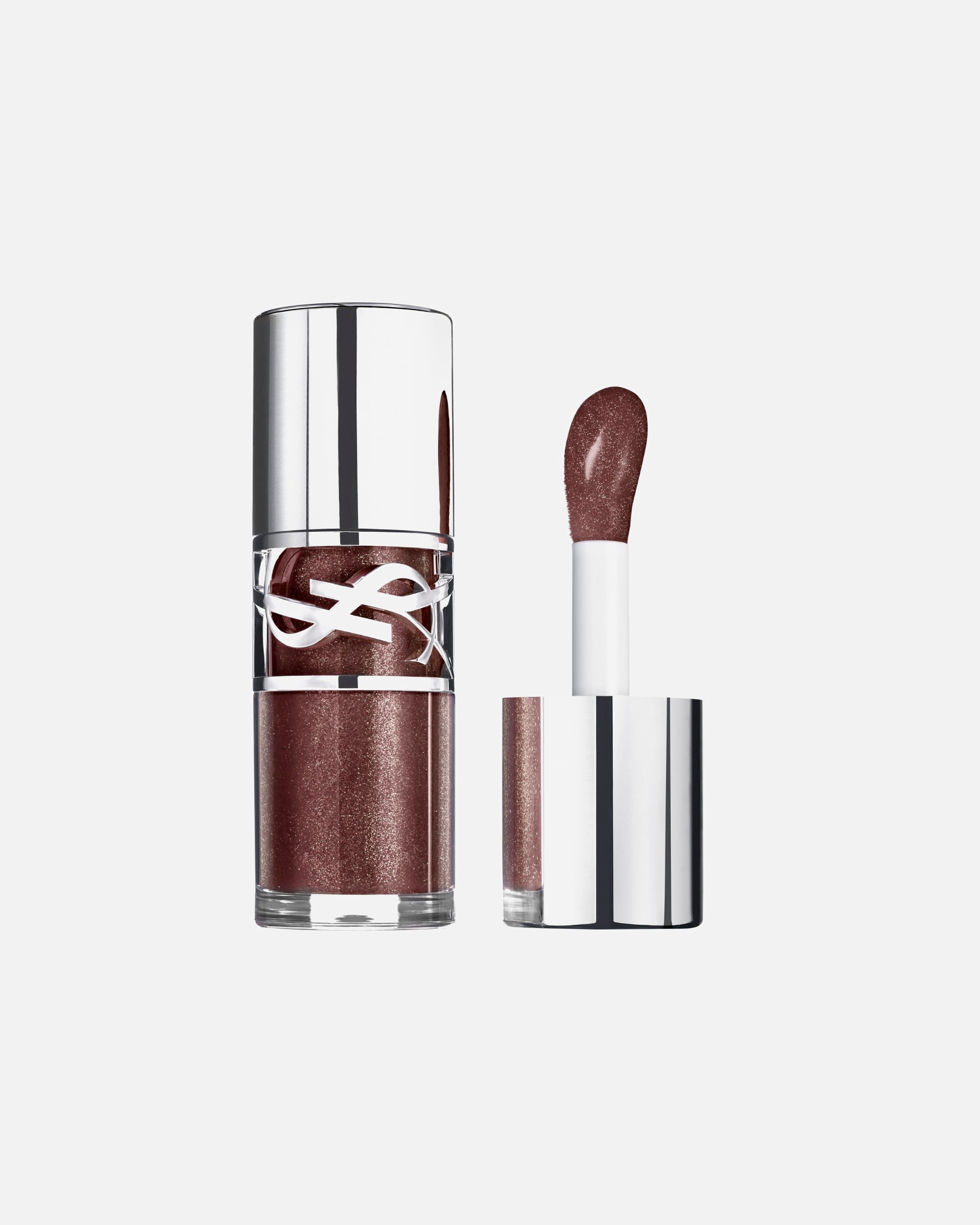 Lūpų blizgis UnisexYves Saint LaurentLoveshinePlumping Lip Oil GlossNr. 06 Espresso Stardust
