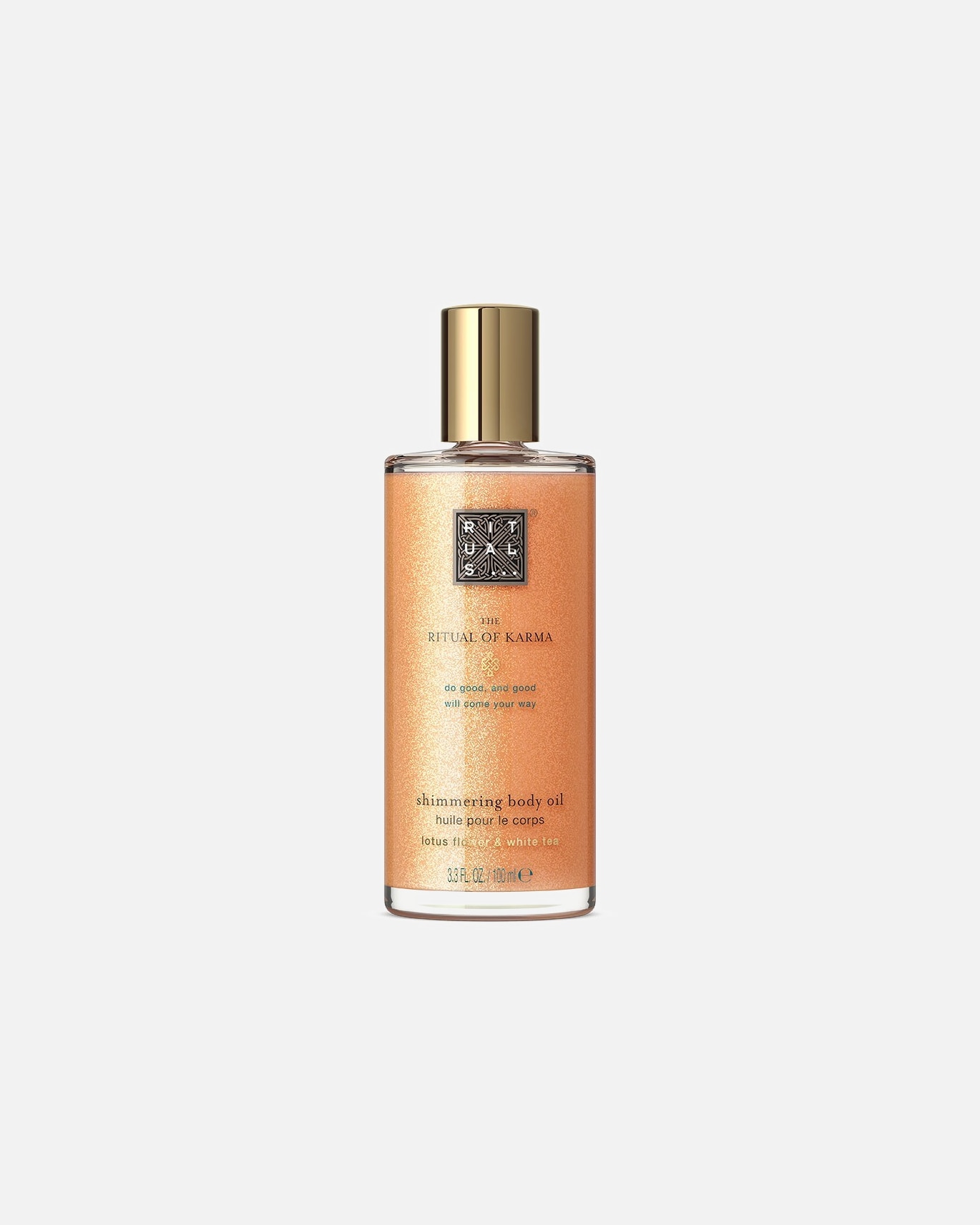 Kūno aliejus MoterimsRitualsThe Ritual of KarmaShimmering Body Oil100 ml