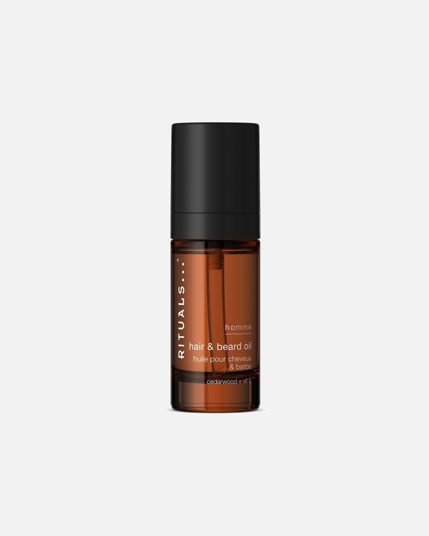 Priemonė barzdai VyramsRitualsHomme CollectionHair & Beard Oil30 ml