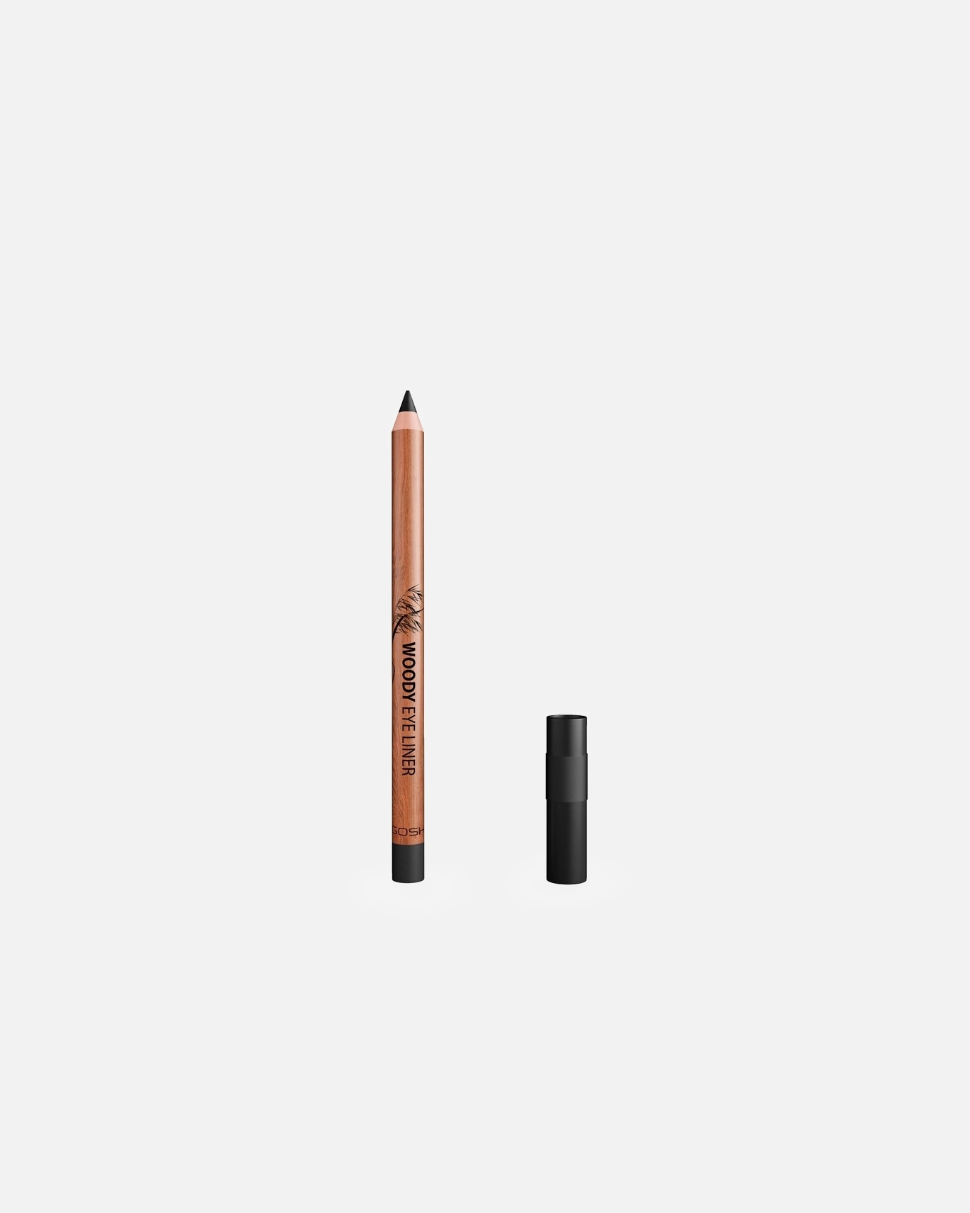 Akių pieštukas UnisexGosh CopenhagenWoody Eye LinerNr. 001 Ebony Black