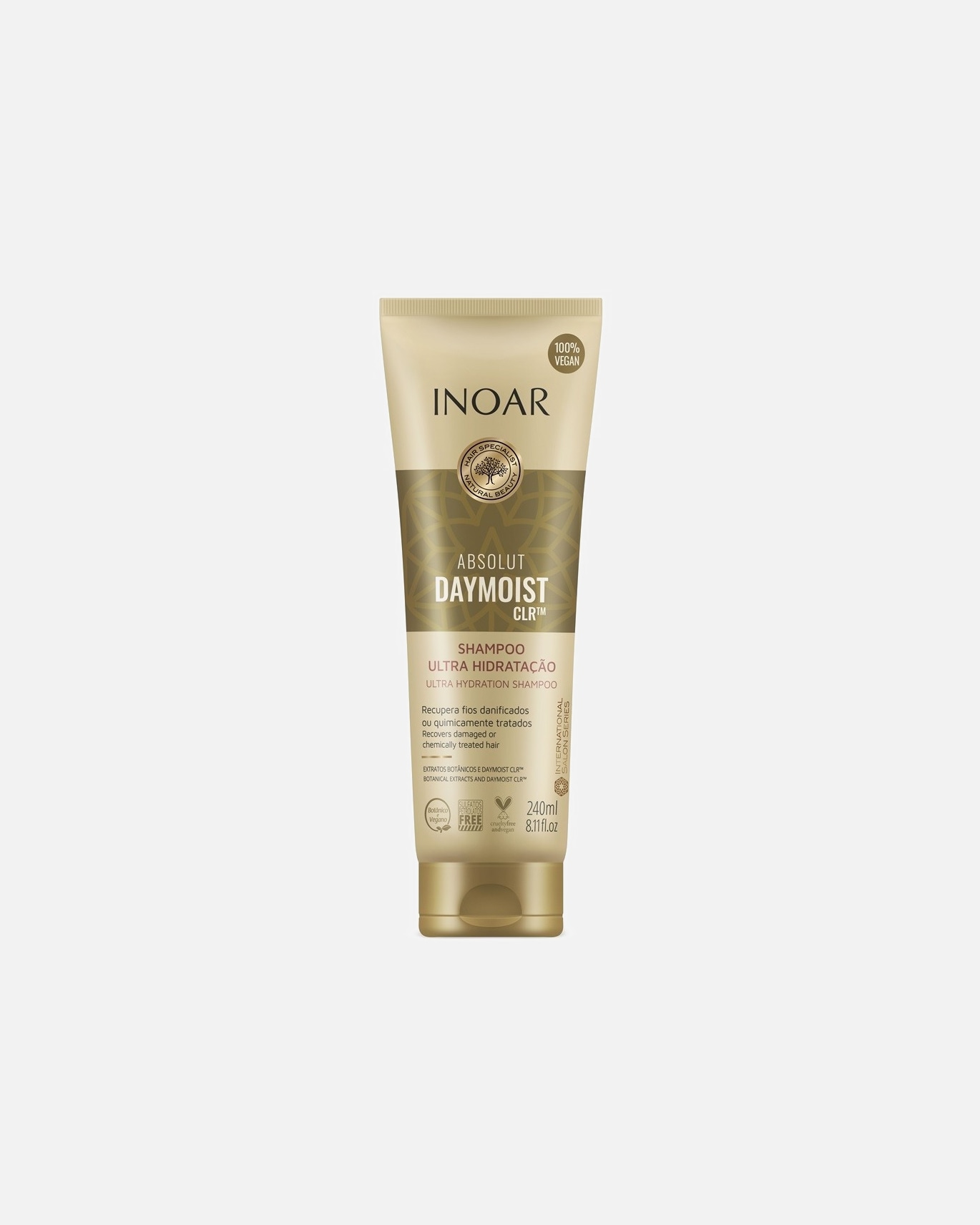 Plaukų šampūnas UnisexINOARDefault Brand LineAbsolut Daymoist CLR™ Shampoo240 ml