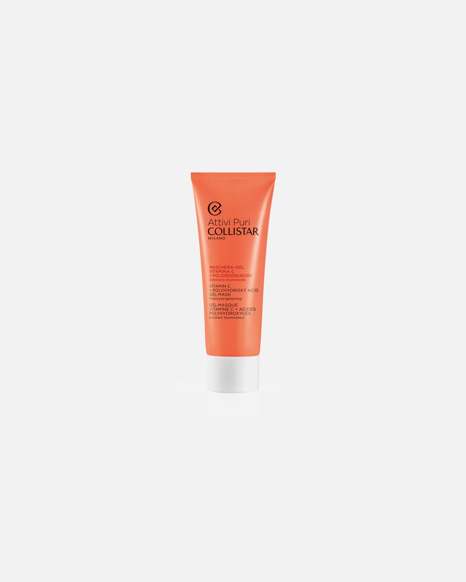 Spindesio suteikianti veido kaukė UnisexCollistarVitamin C + Polyhydroxy Acid Gel-Mask75 ml