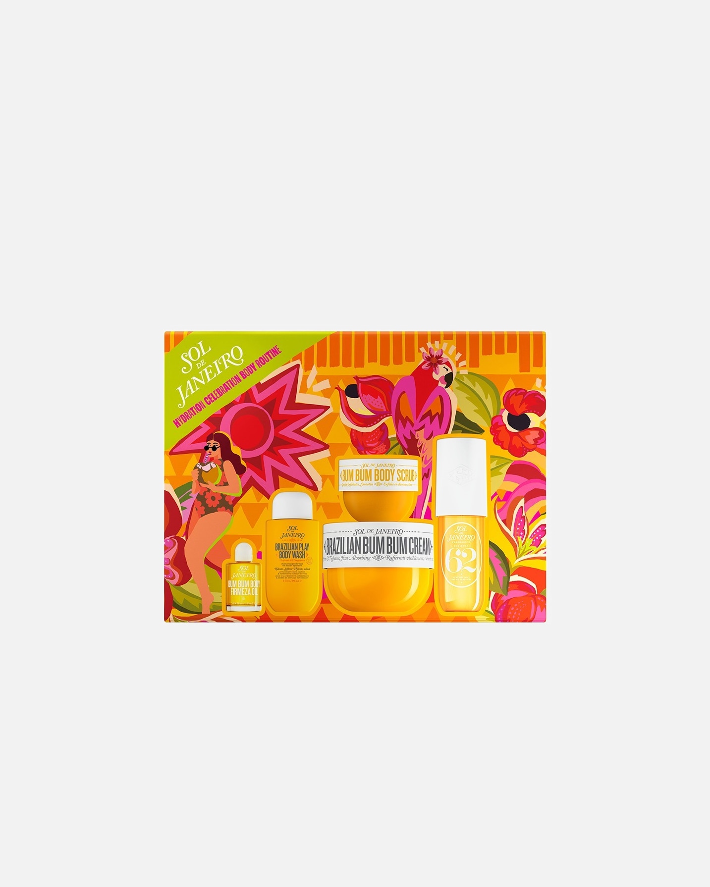 Kūno priežiūros rinkinys UnisexSol de JaneiroHydration Celebration Body Routine1 vnt.