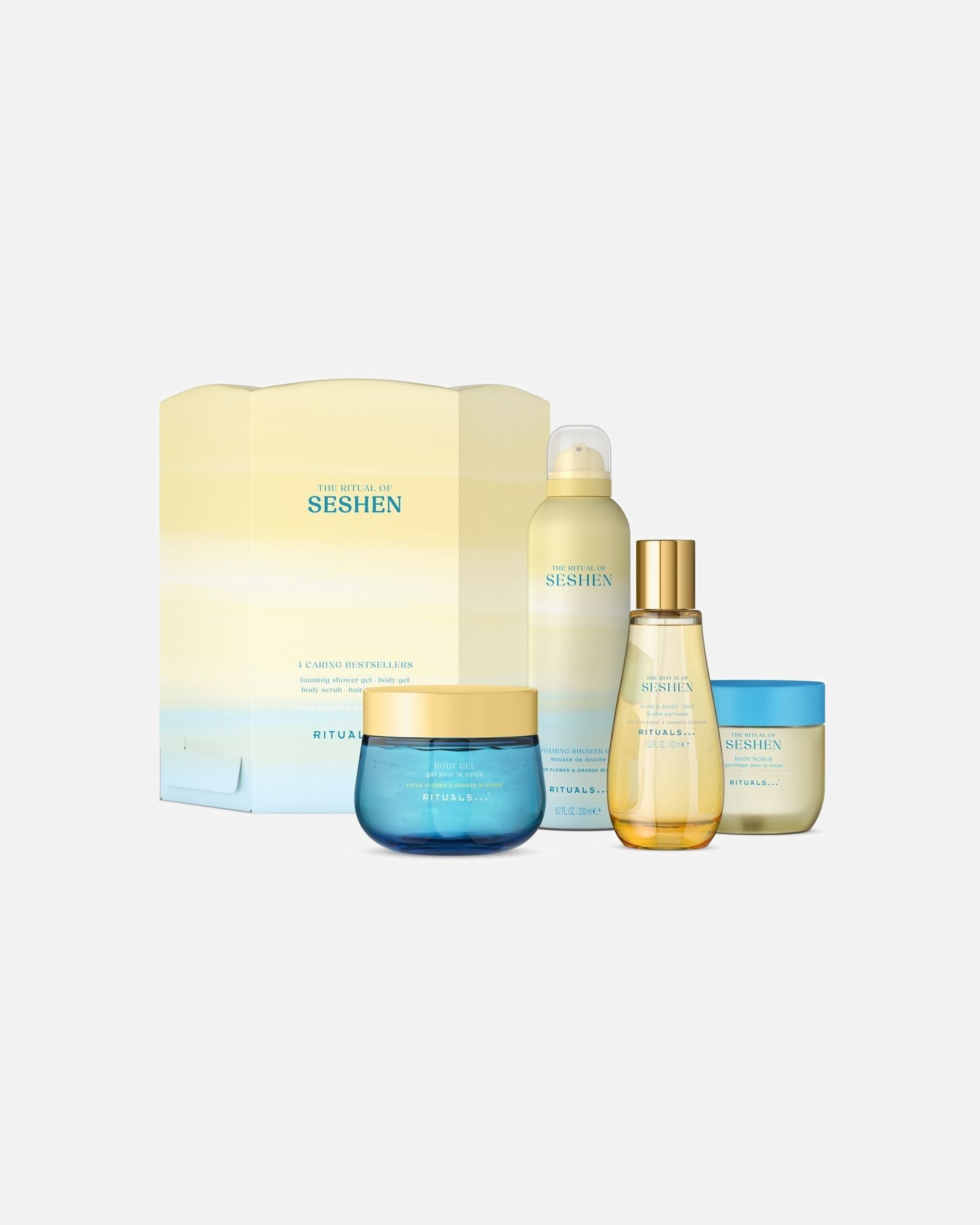 Kūno priežiūros rinkinys UnisexRitualsThe Ritual of SeshenThe Ritual of Seshen Large Gift Set1 vnt.