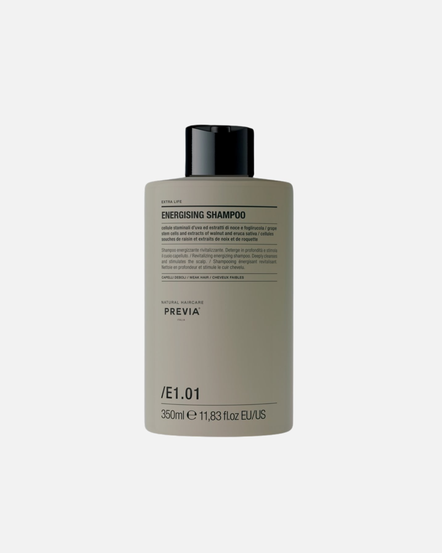 Galvos odos priežiūra UnisexPREVIADefault Brand LineENERGISING SHAMPOO340 ml