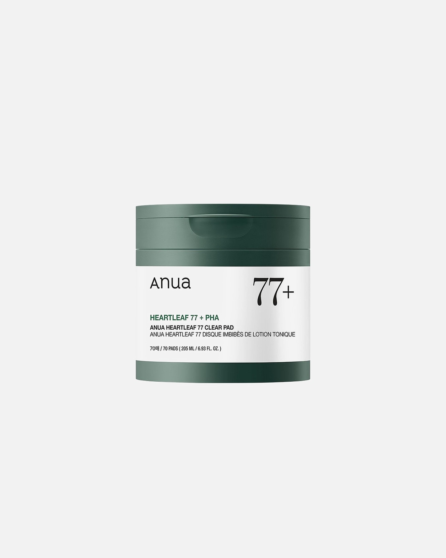 Valomasis veido tonikas UnisexAnuaHeartleafANUA Heartleaf 77% Clear Pad 205ml (70EA)_EU205 ml