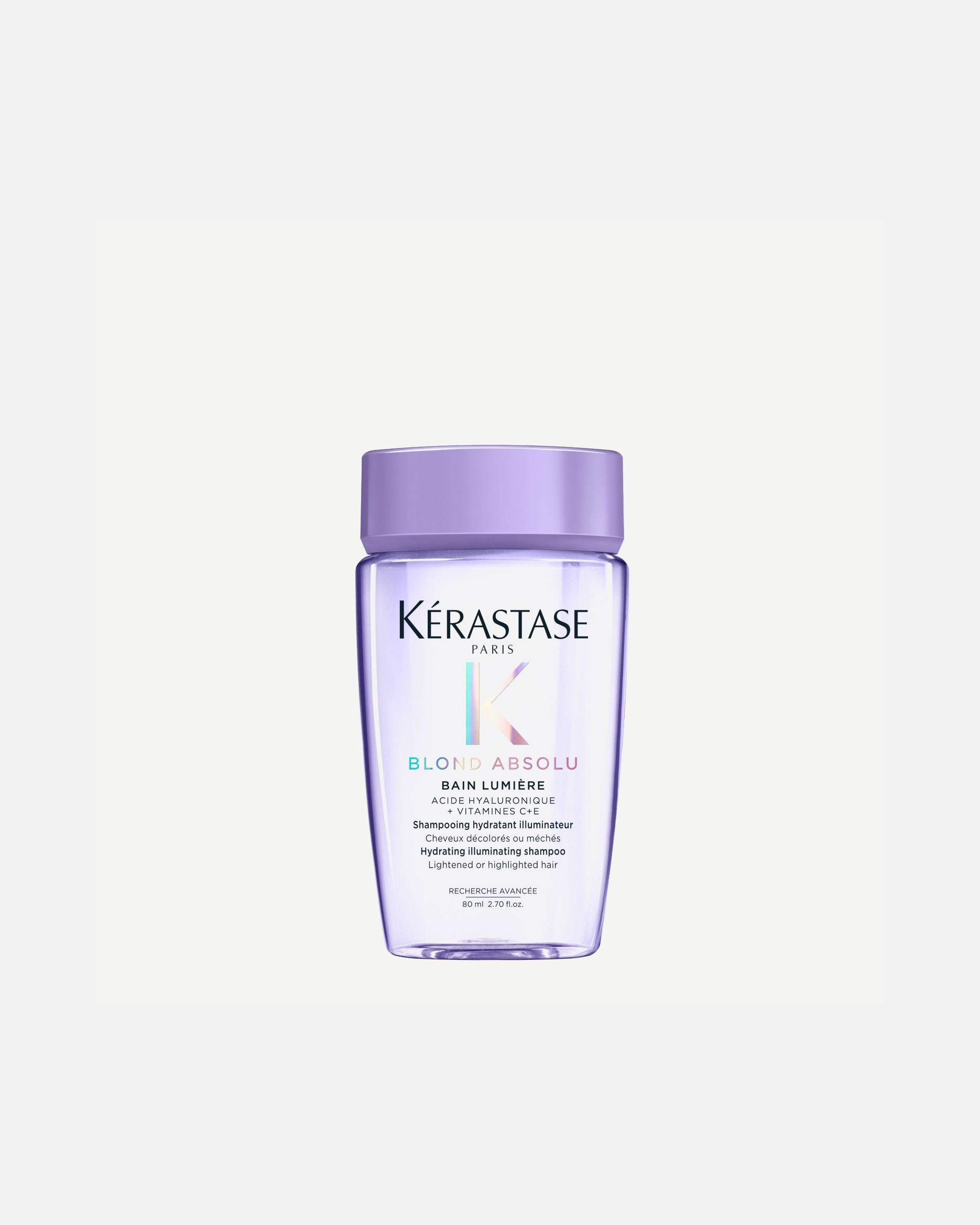 Plaukų šampūnas UnisexKérastaseBlond AbsoluBain Lumiere Shampoo80 ml