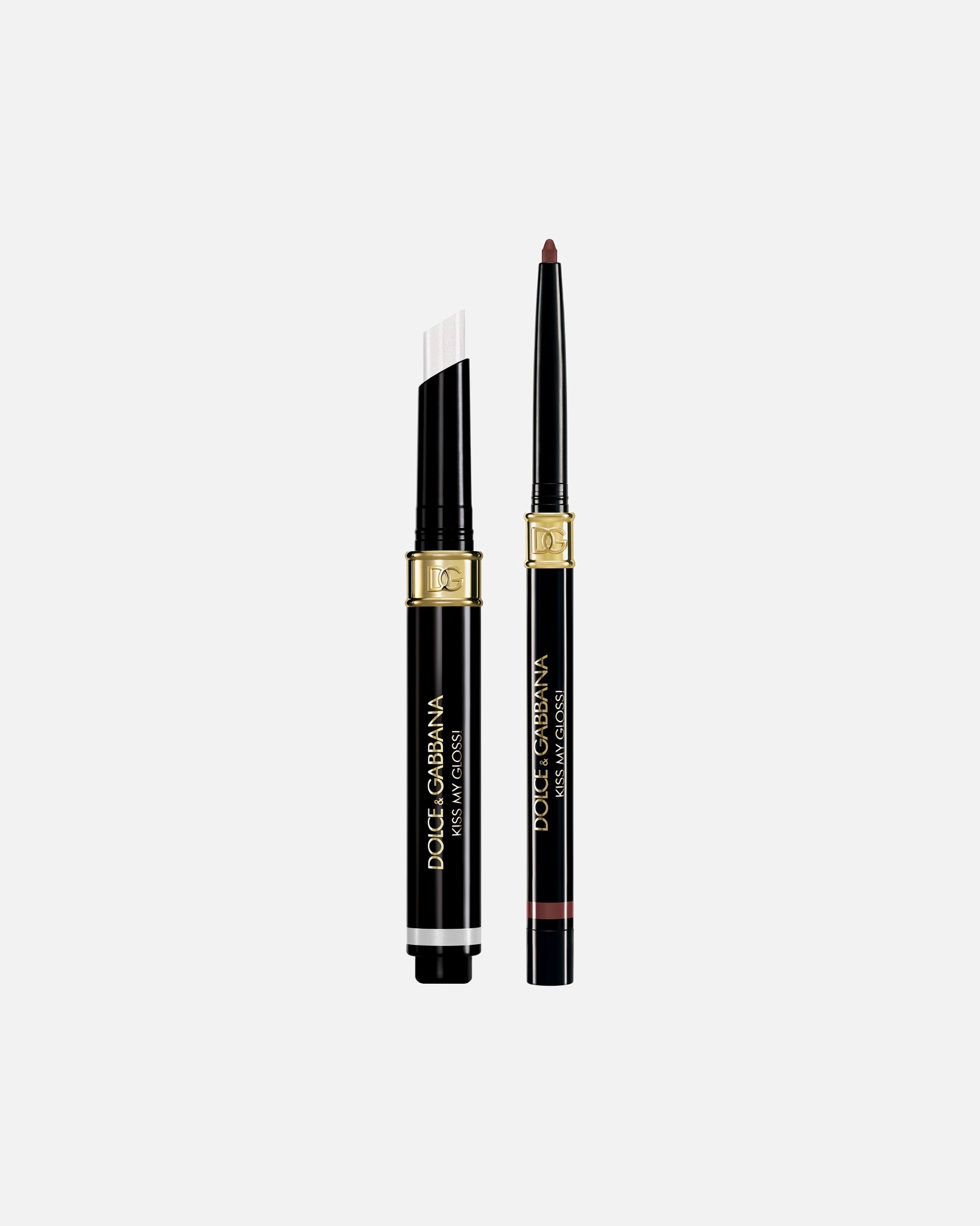 Skysti lūpų dažai UnisexDolce&GabbanaKiss My Gloss! 4D Gloss Stick & Lip Liner Duo Nr. 04 Gossip