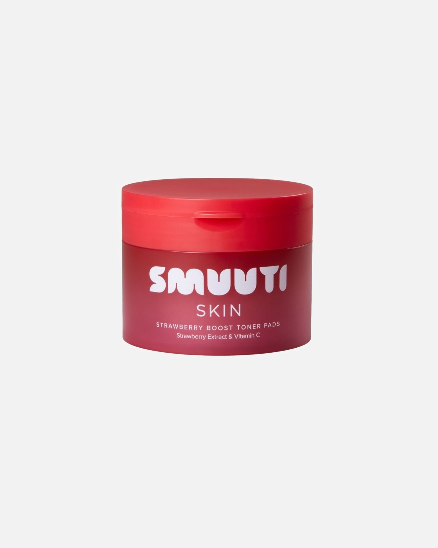 Valomasis veido tonikas UnisexSMUUTI SKINDefault Brand LineStrawberry Boost Toner Pads200 ml