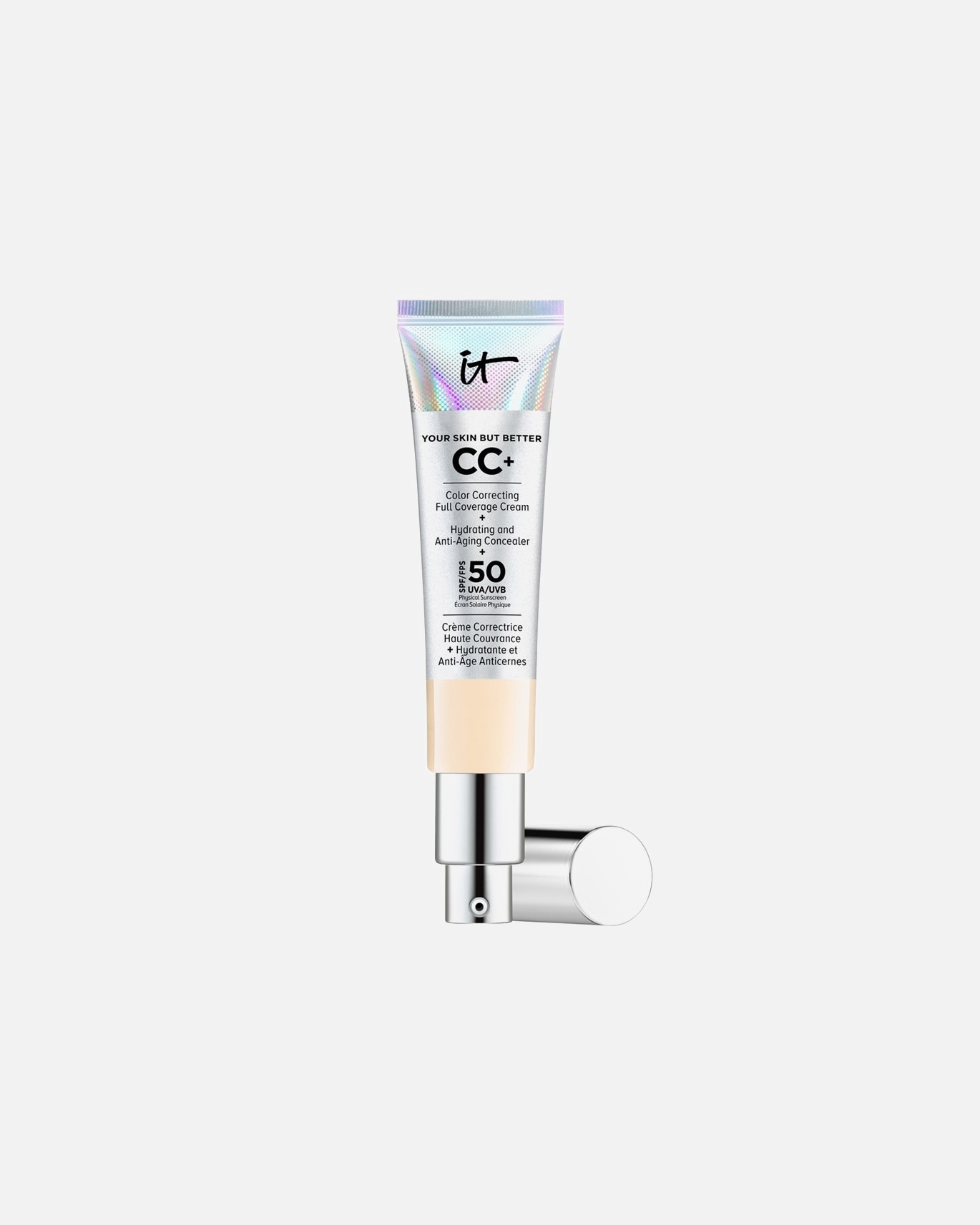 CC kremas UnisexIT CosmeticsYour Skin But BetterCC+ Cream SPF 50Fair