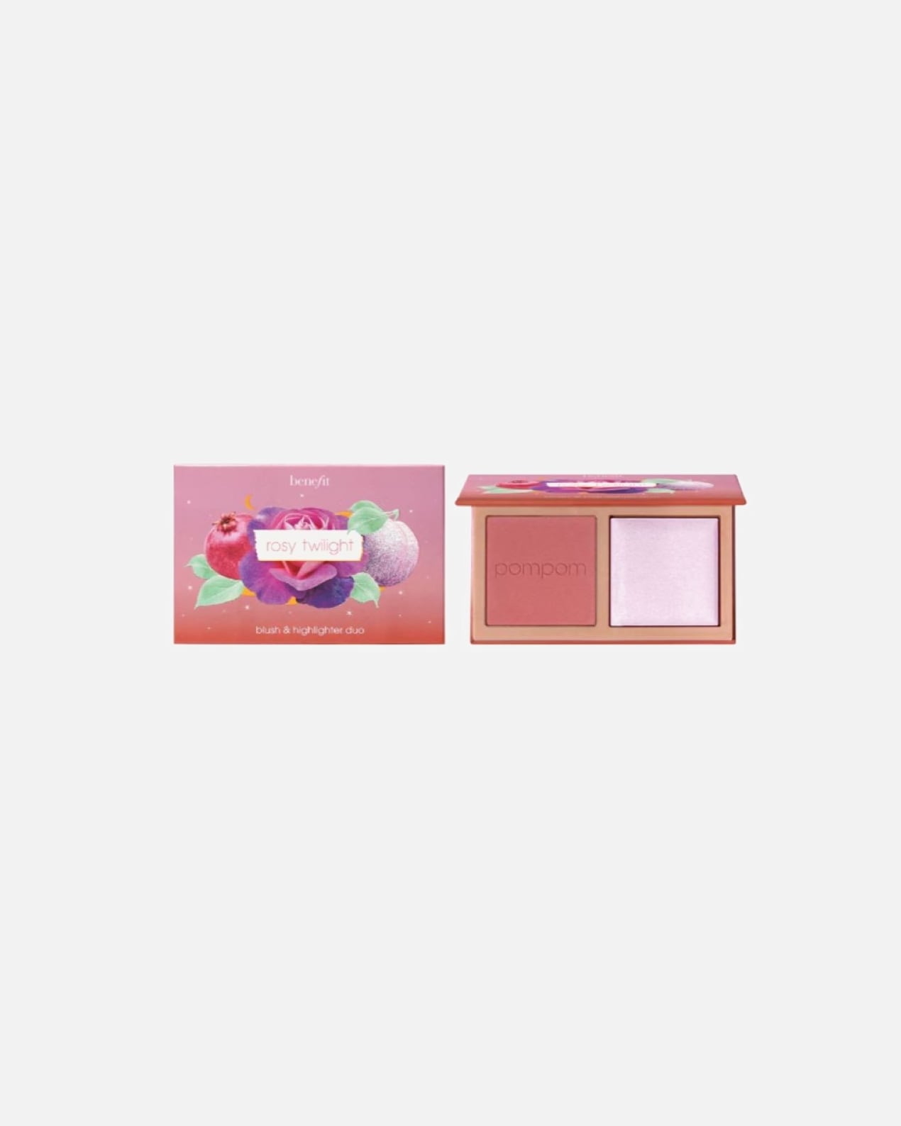 Švytėjimo suteikianti priemonė/highlighteris UnisexBenefitBox O'Powder Duo / Rosy Twilight4 g