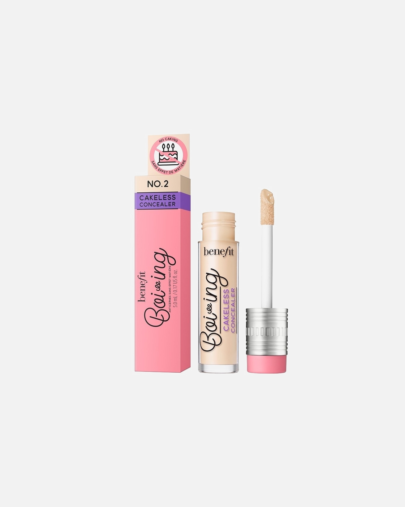 Maskuojamoji priemonė UnisexBenefitBoi-ing Cakeless ConcealerNr. 02