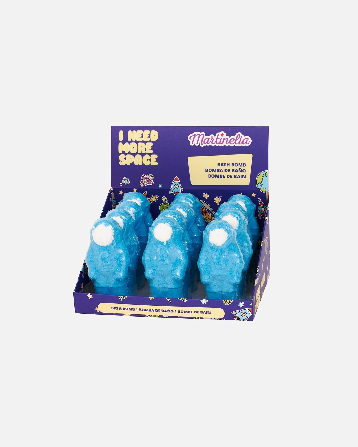 Biri pudra kūdikiams UnisexMartineliaI Need More Space Astronaut Bath Bomb1 vnt.
