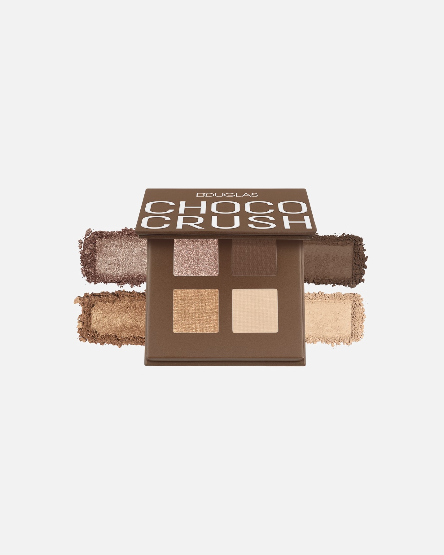 Akių šešėliai, Paletė UnisexDouglas CollectionMake-Up4 Shades Eyeshadow PaletteChoco Crush