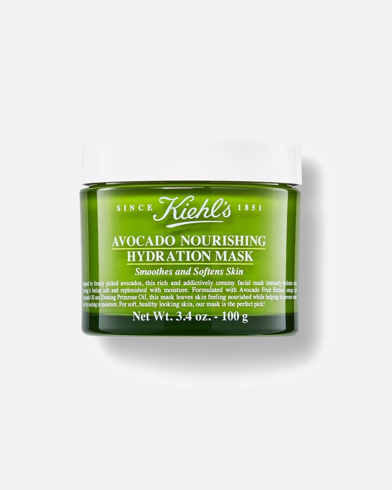 Drėkinamoji veido kaukė UnisexKiehl’sAvocado Nourishing Hydration Mask100 g