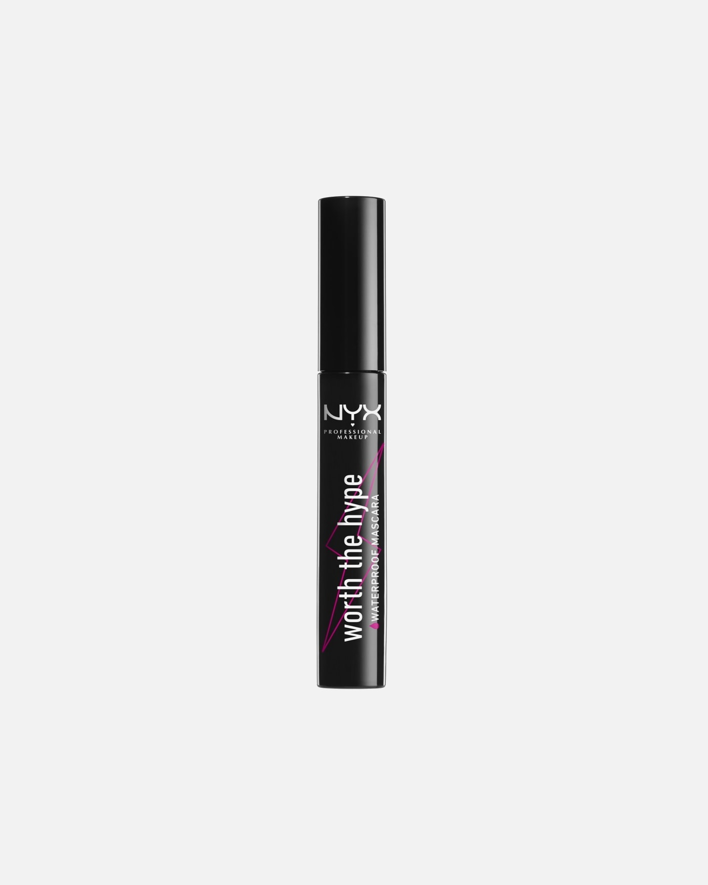 Blakstienų tušas UnisexNYX Professional MakeupWorth The Hype Mascara WaterproofBlack
