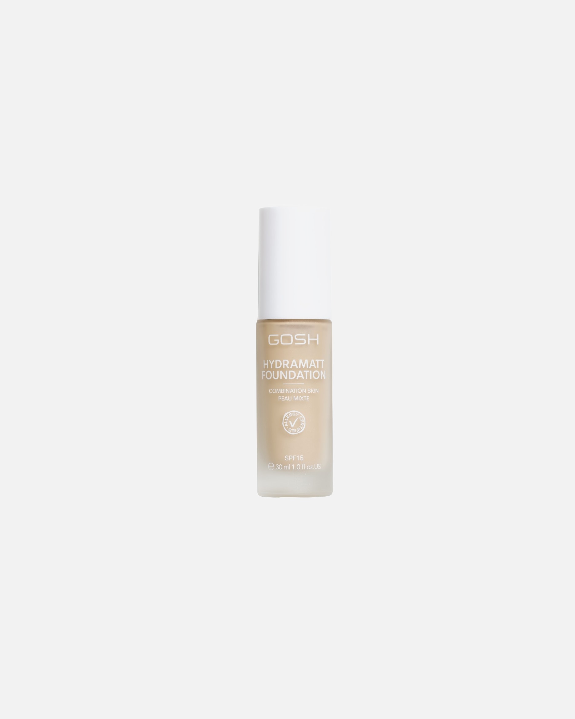 Makiažo pagrindas UnisexGosh CopenhagenHydramatt Foundation SPF15Nr. 002Y Very Light