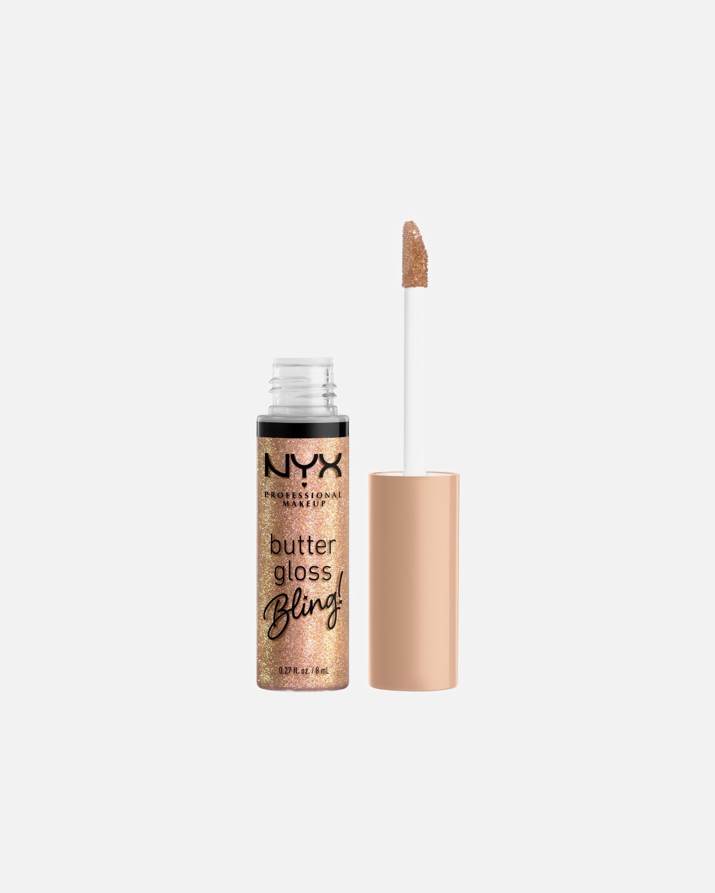 Lūpų blizgis UnisexNYX Professional MakeupButter Gloss BlingBring the Bling