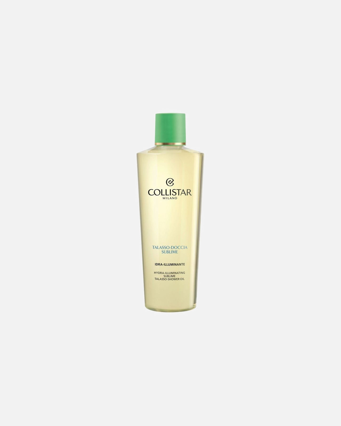 Kūno prausimosi aliejus MoterimsCollistarHYDRA-ILLUMINATINGSUBLIME TALASSO SHOWER OIL400 ml