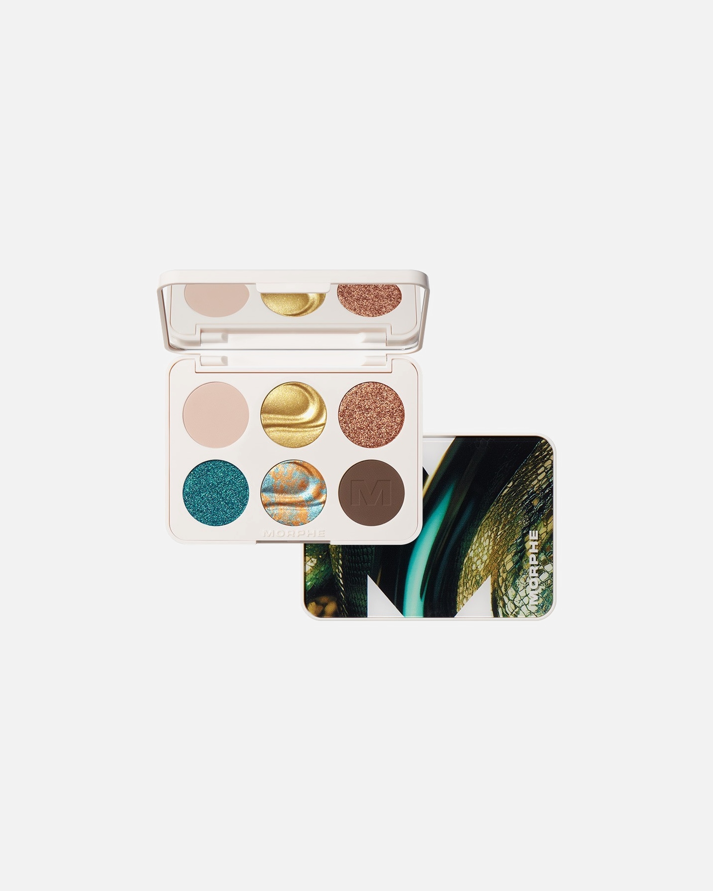 Akių šešėliai, Paletė UnisexMorphePYTHON CODE EYESHADOW PALETTE7.5 Gram