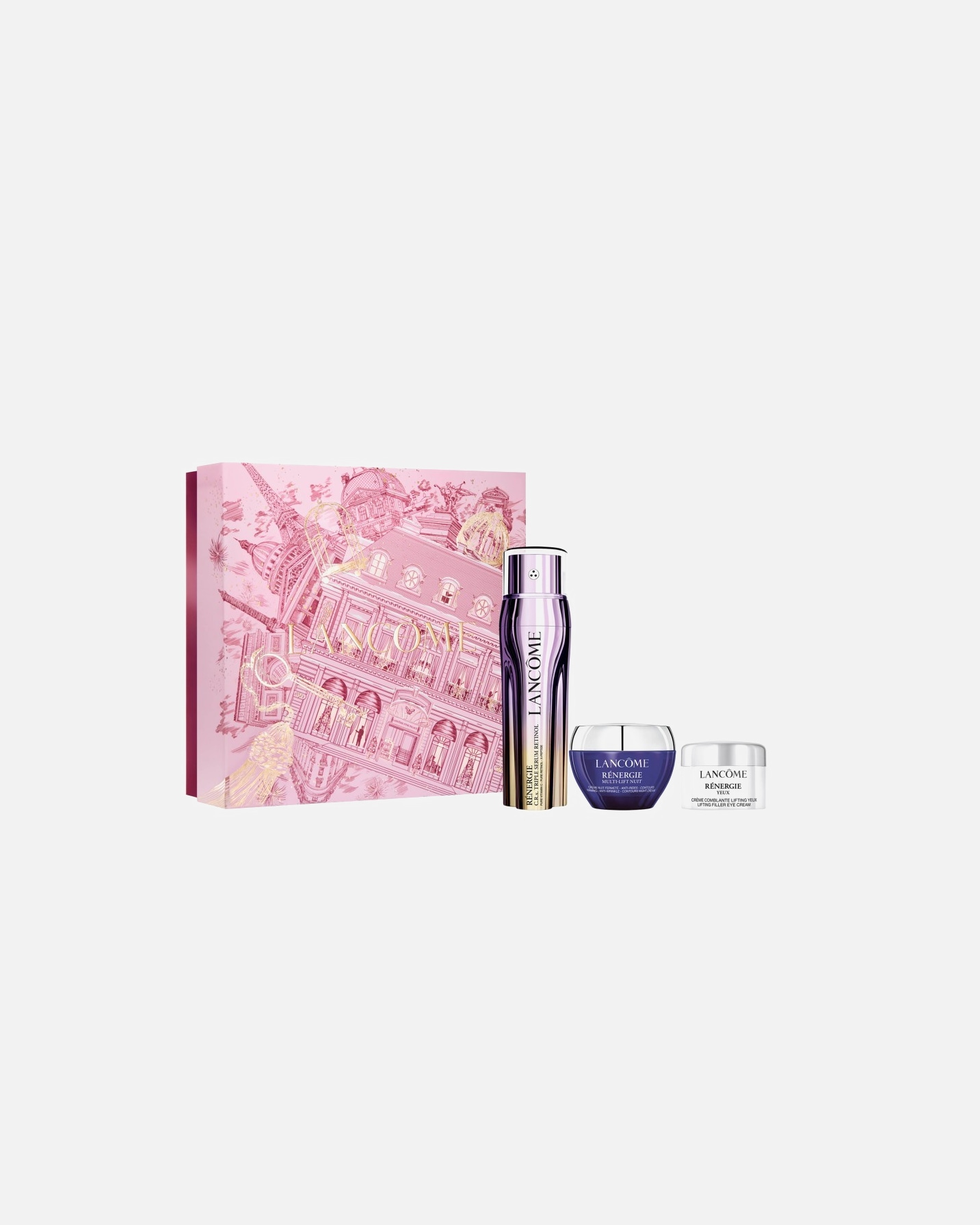 Veido priežiūros rinkinys MoterimsLancômeRénergieC.R.x Triple Retinol Serum Gift Set1 vnt.