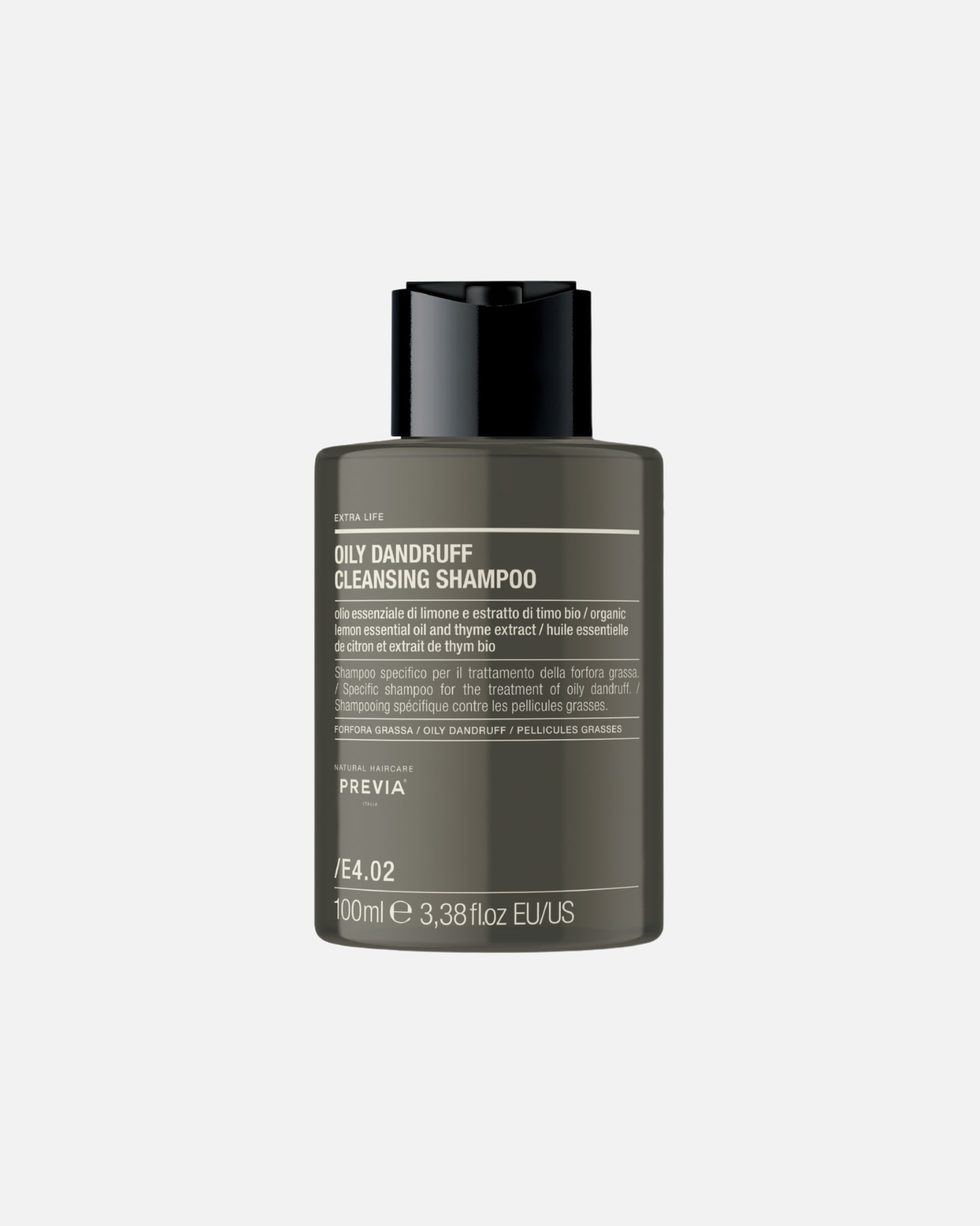 Plaukų šampūnas nuo pleiskanų UnisexPREVIADefault Brand LineOILY DANDRUFF CLEANSING SHAMPOO100 ml