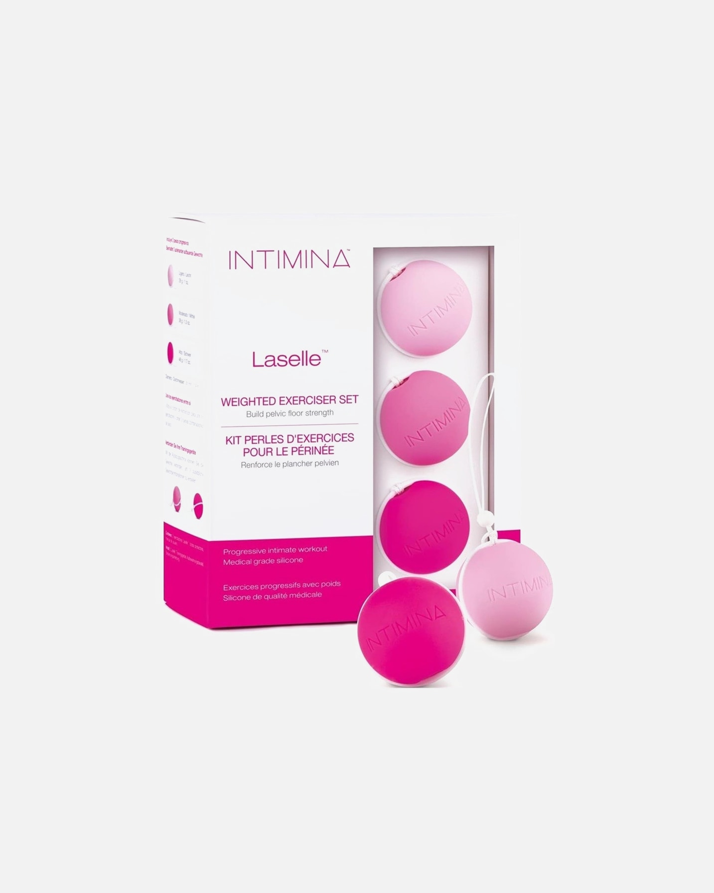Aksesuarai masažui UnisexINTIMINADefault Brand LineLaselle™ Weighted Exerciser Set1 vnt.
