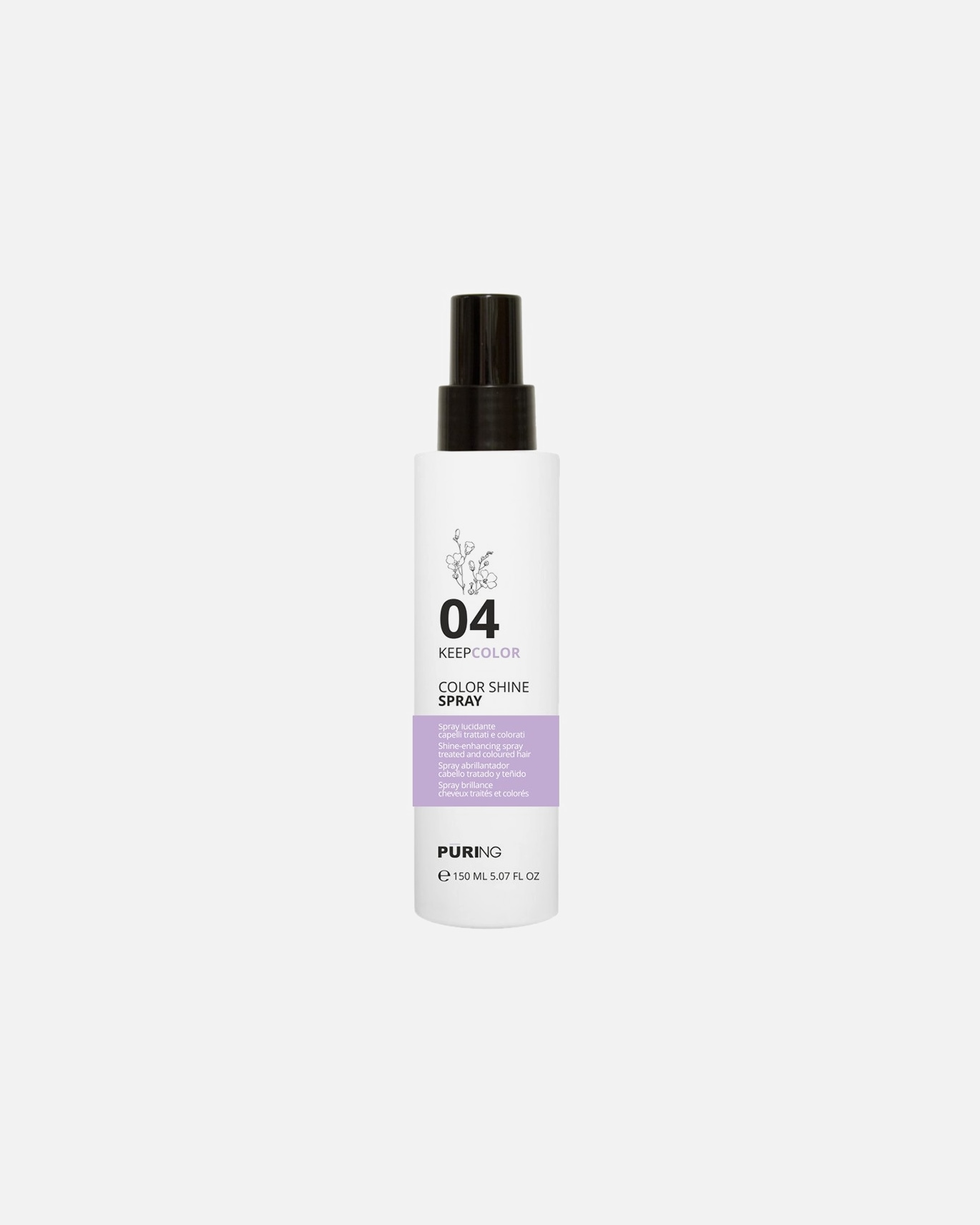 Veido dulksna UnisexPURINGDefault Brand LineKeepcolor Color Shine Spray150 ml