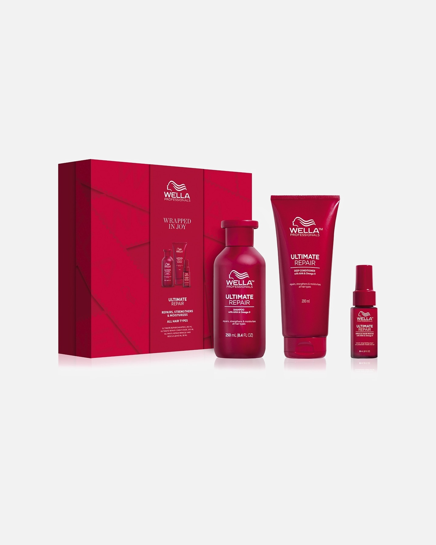Plaukų priežiūros rinkinys UnisexWella ProfessionalsUltimate Repair50 ml