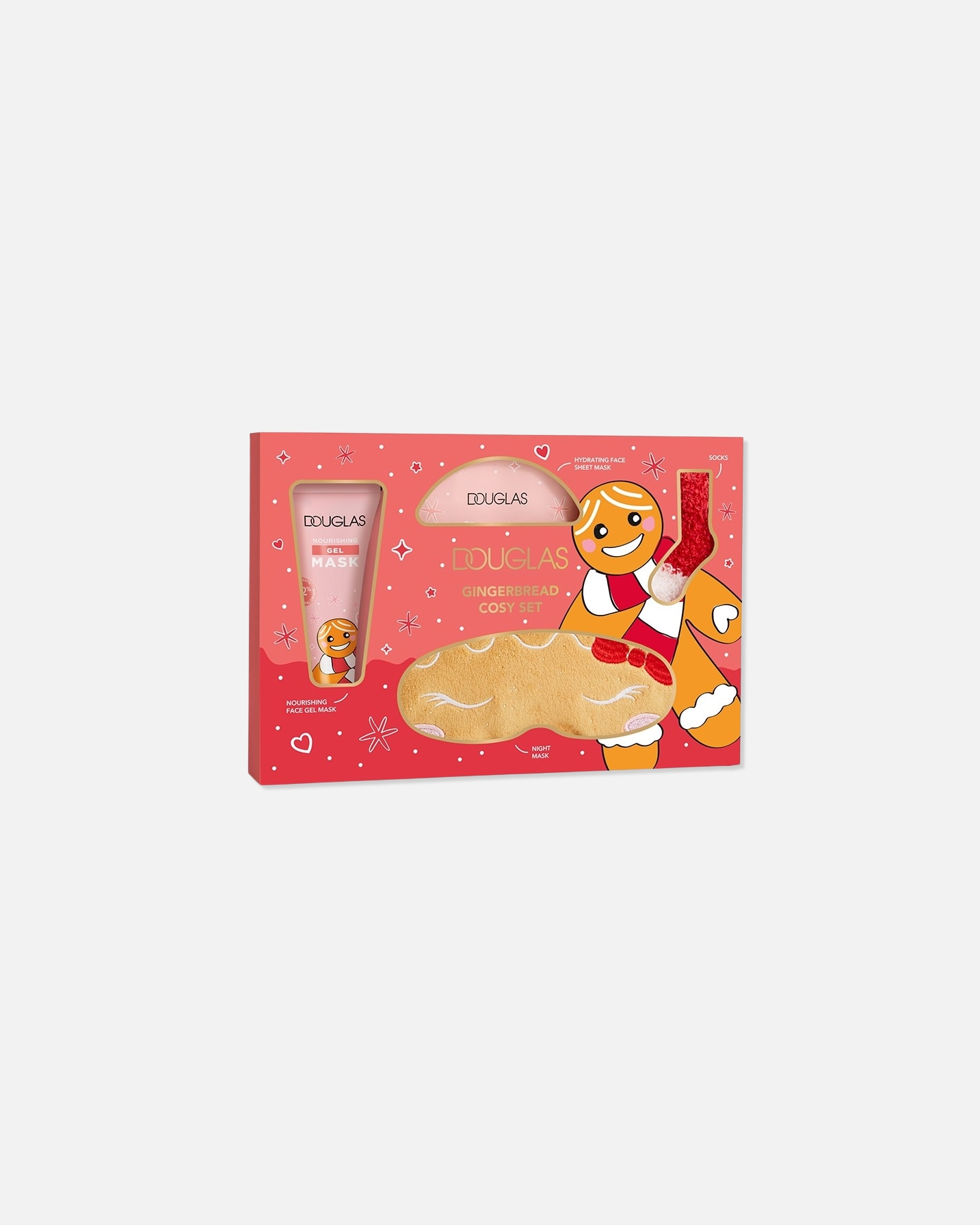 Veido priežiūros rinkinys UnisexDouglas CollectionSeasonalGingerbread Cosy Set1 vnt.
