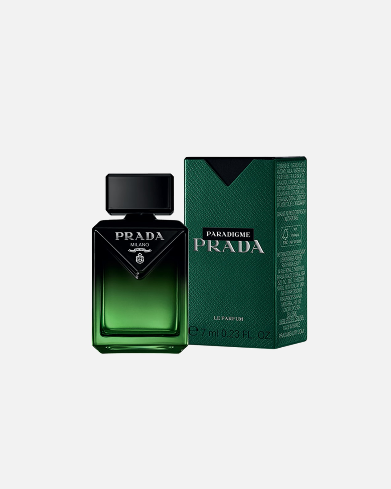 Perkant PRADA produktų už 109 € ir daugiau - DOVANA PRADA PARADIGME LE PARFUM kvepalai (7 ml).