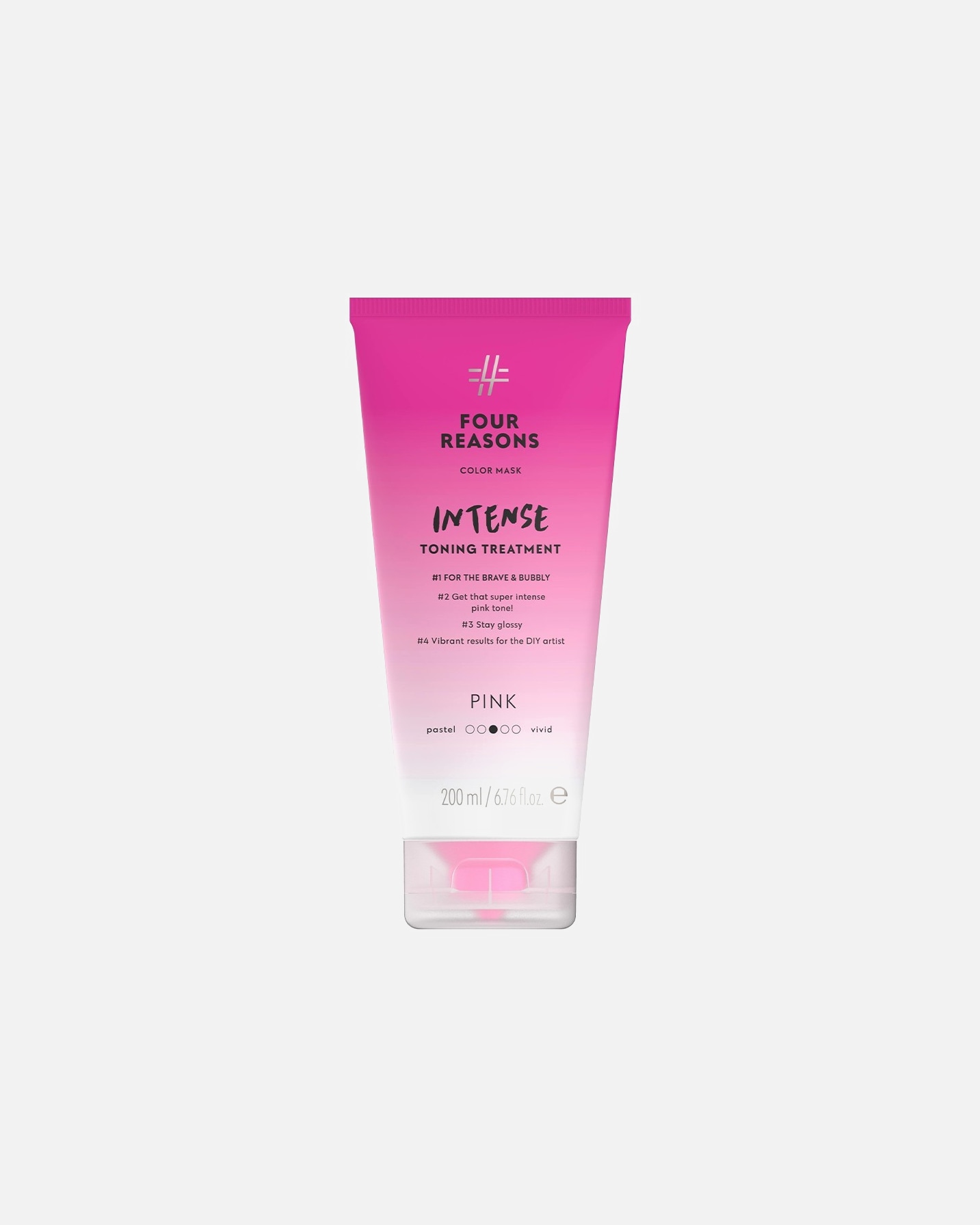 Plaukų kaukė MoterimsFour ReasonsColor MaskIntense Toning Treatment Pink200 ml