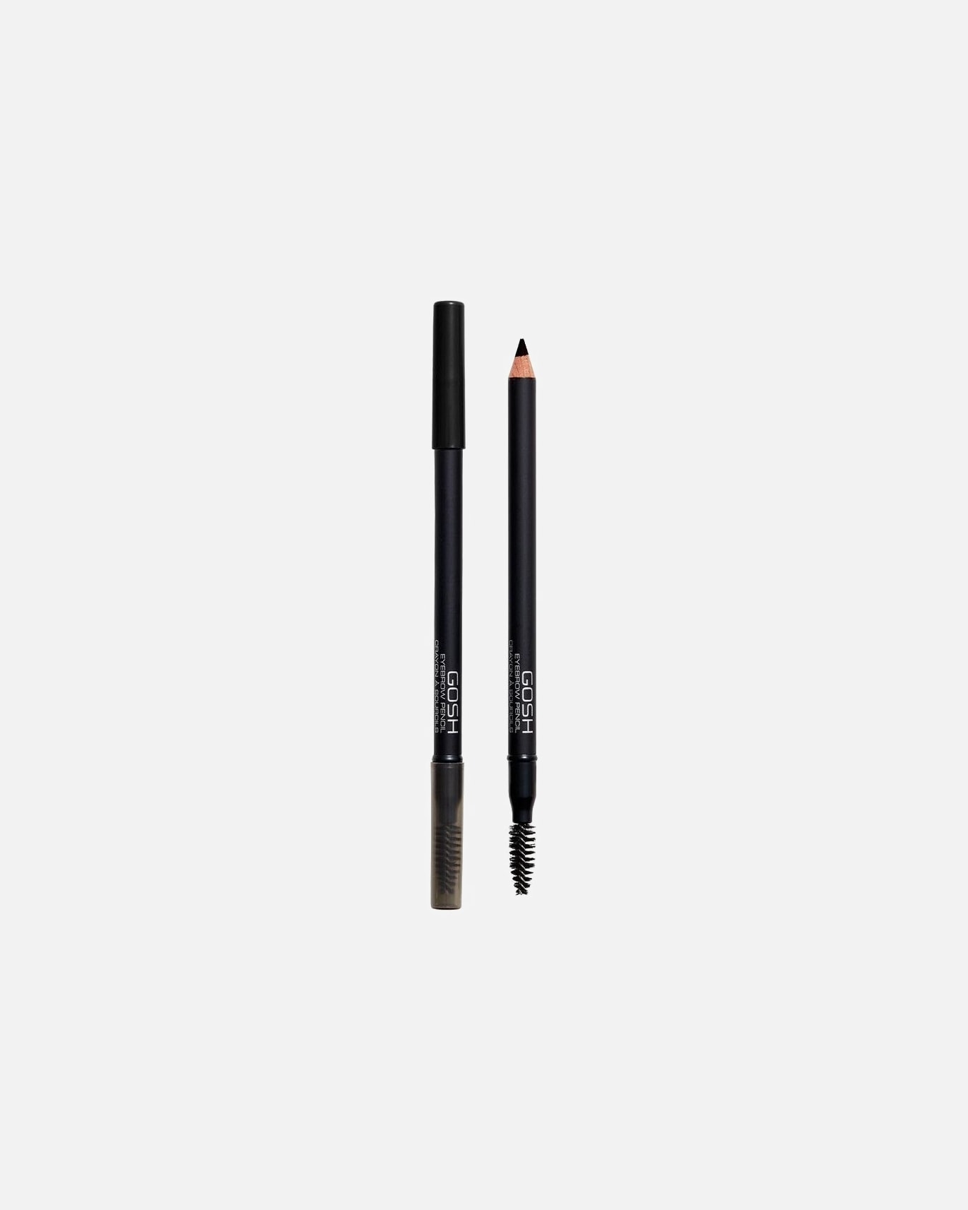 Antakių pieštukas UnisexGosh CopenhagenEyebrow PencilSoft Black
