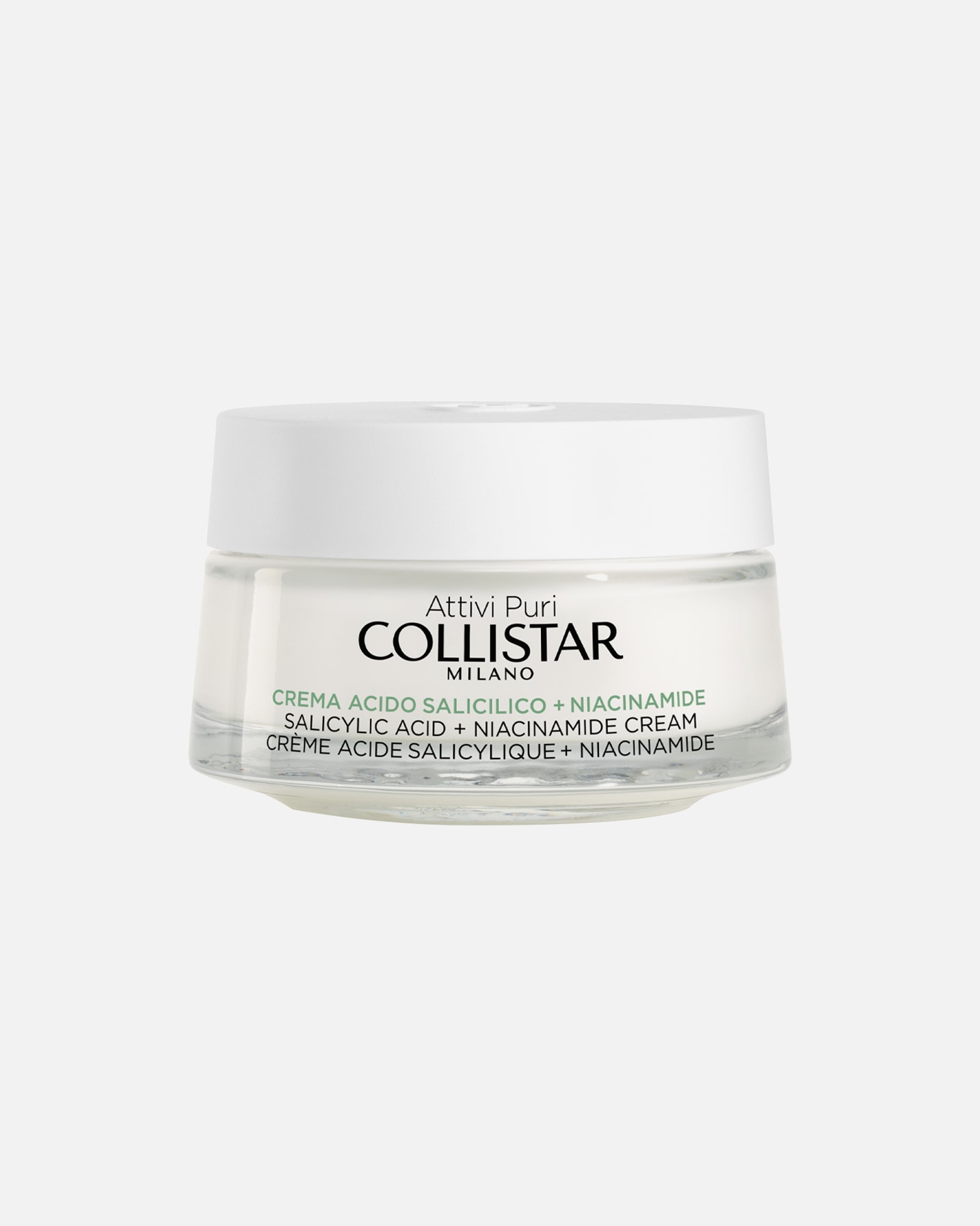 Veido fluidas UnisexCollistarAttivi PuriSalicylic Acid + Niacinamide50 ml
