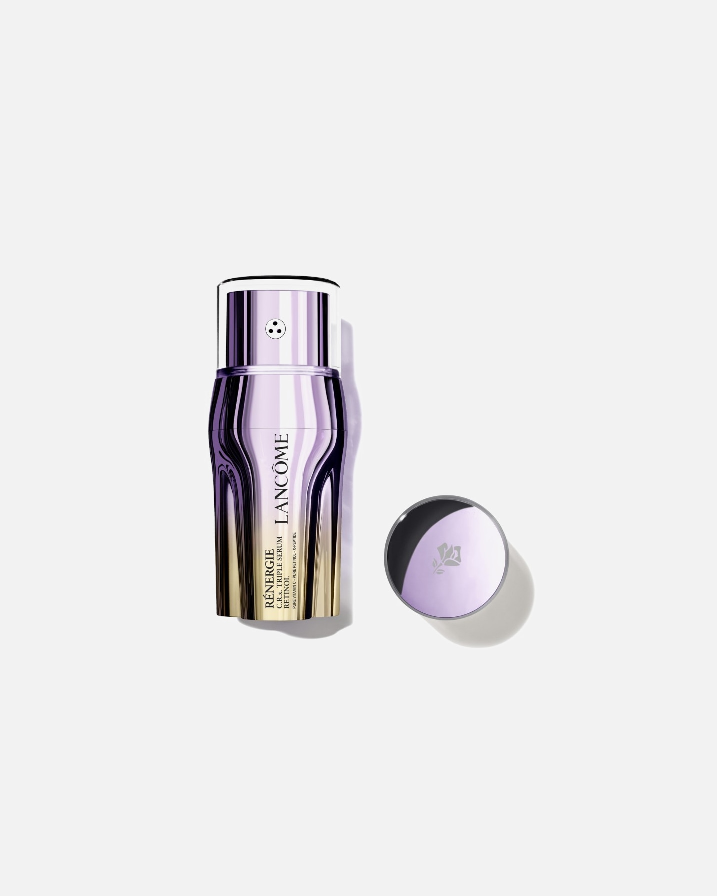 Drėkinamasis veido serumas, Veido serumas/koncentratas MoterimsLancômeRénergieC.R.X. Triple Serum Retinol – Advanced Anti-Aging Face Serum20 ml